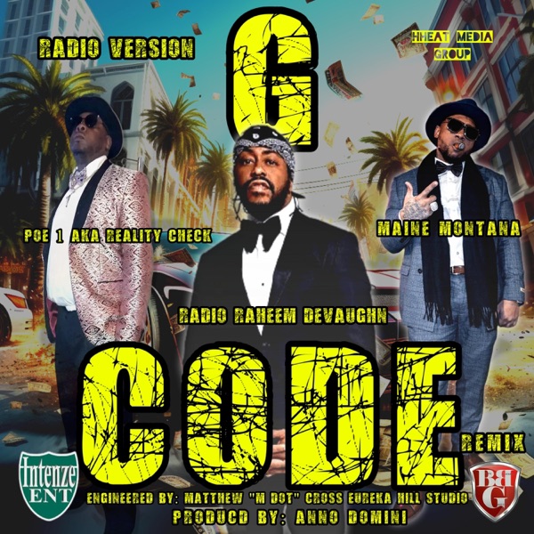 G-Code  (feat. Raheem Devaughn & Maine Montana) [remix radio Radio Edit] - Single album cover
