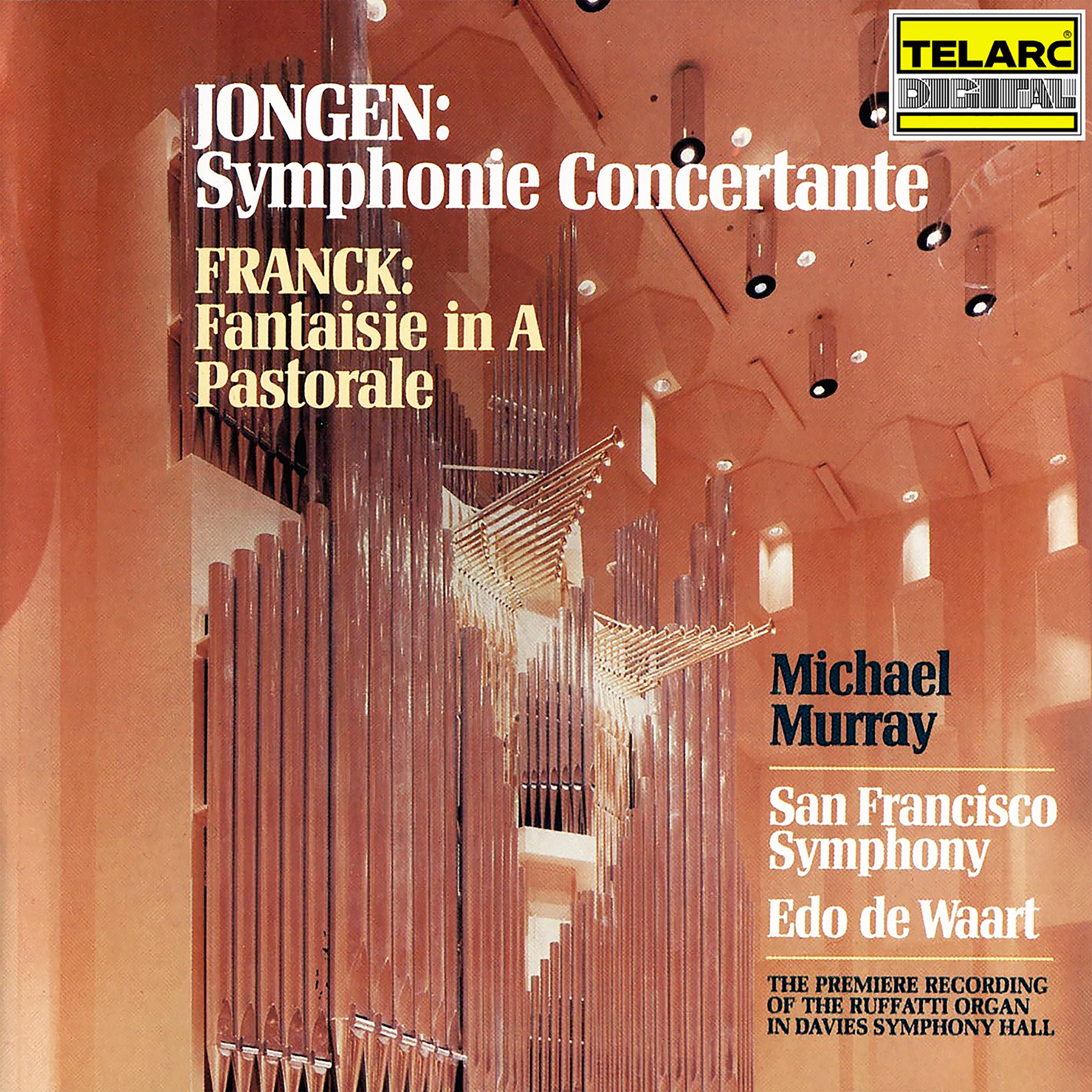 Jongen: Symphonie concertante - Franck: Fantaisie in A Major & Pastorale album cover