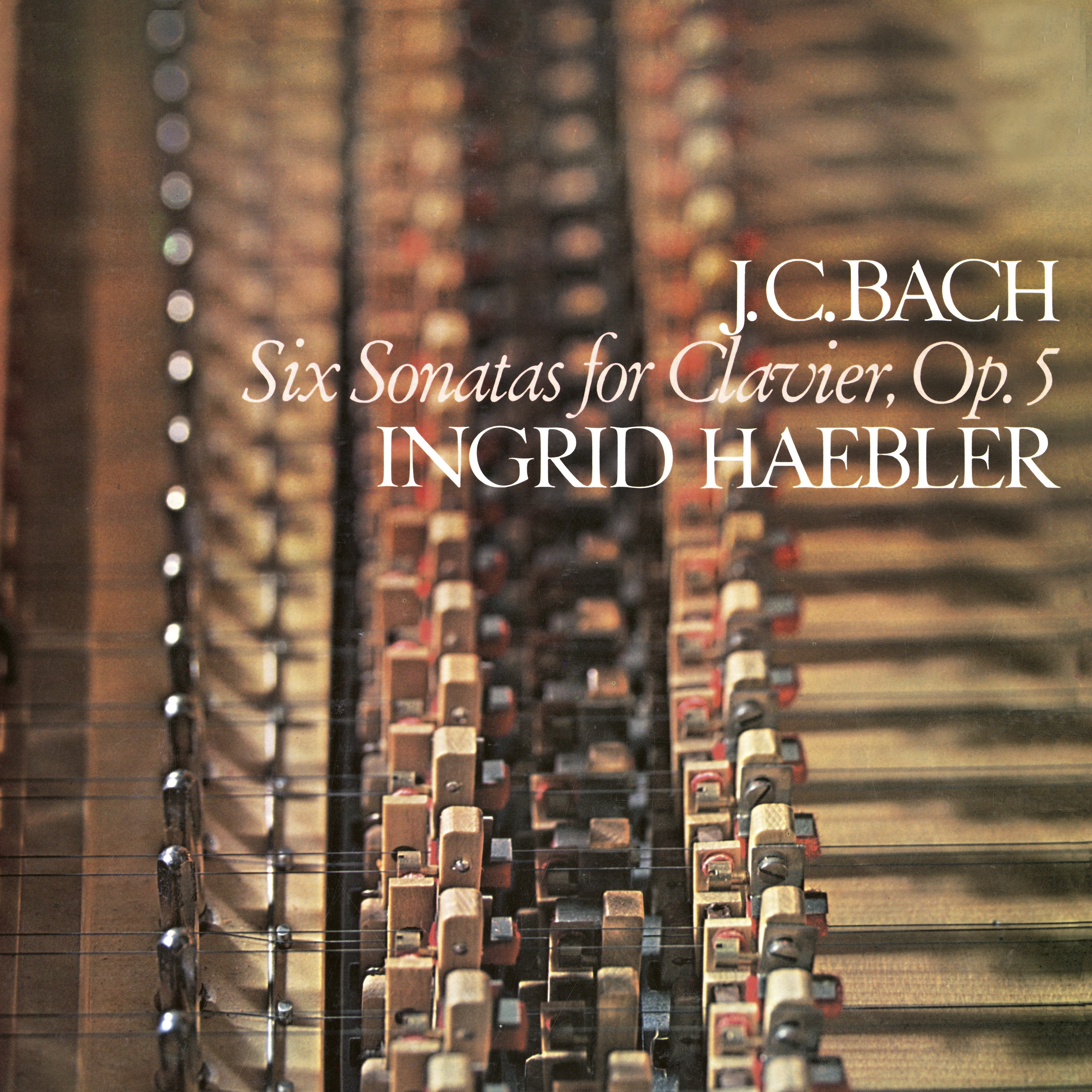 Bach, J.C.: Keyboard Sonatas, Op. 5 album cover