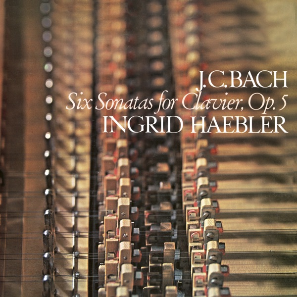 Bach, J.C.: Keyboard Sonatas, Op. 5 album cover