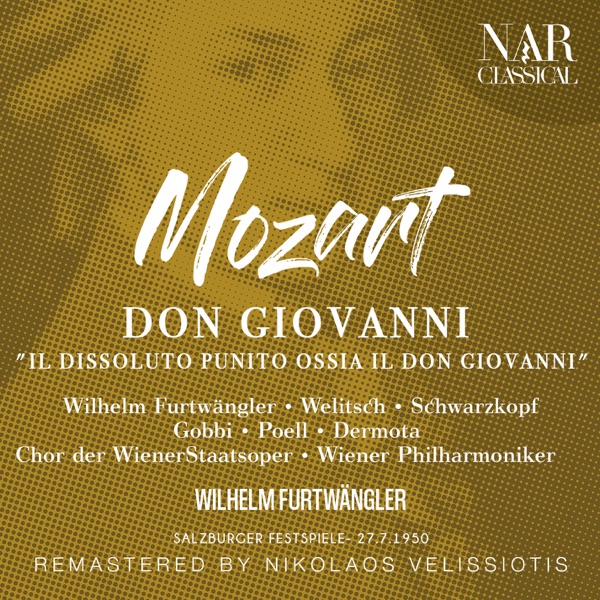 MOZART: DON GIOVANNI "IL DISSOLUTO PUNITO OSSIA IL DON GIOVANNI" album cover