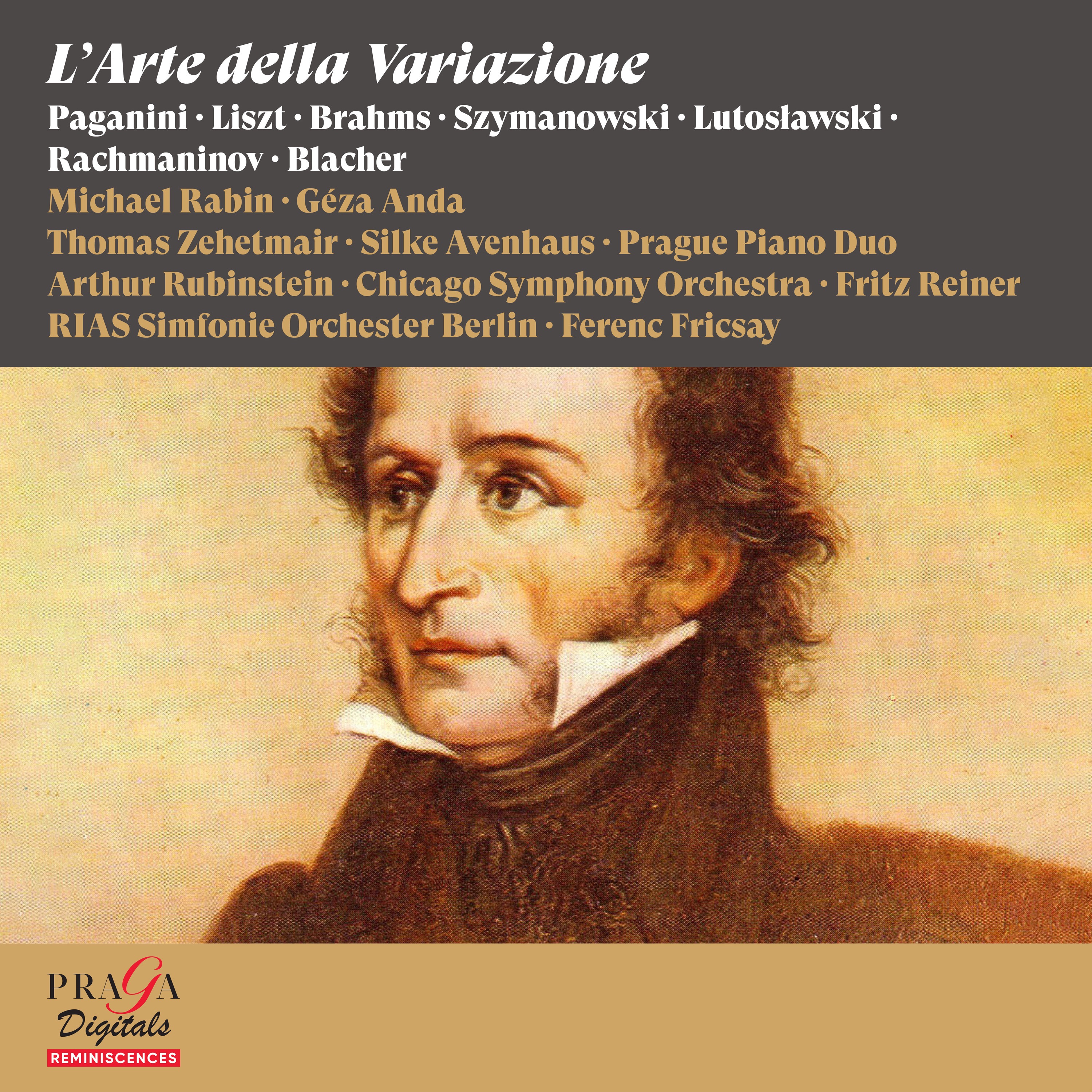 L'Arte della Variazione [Paganini, Liszt, Brahms…] album cover