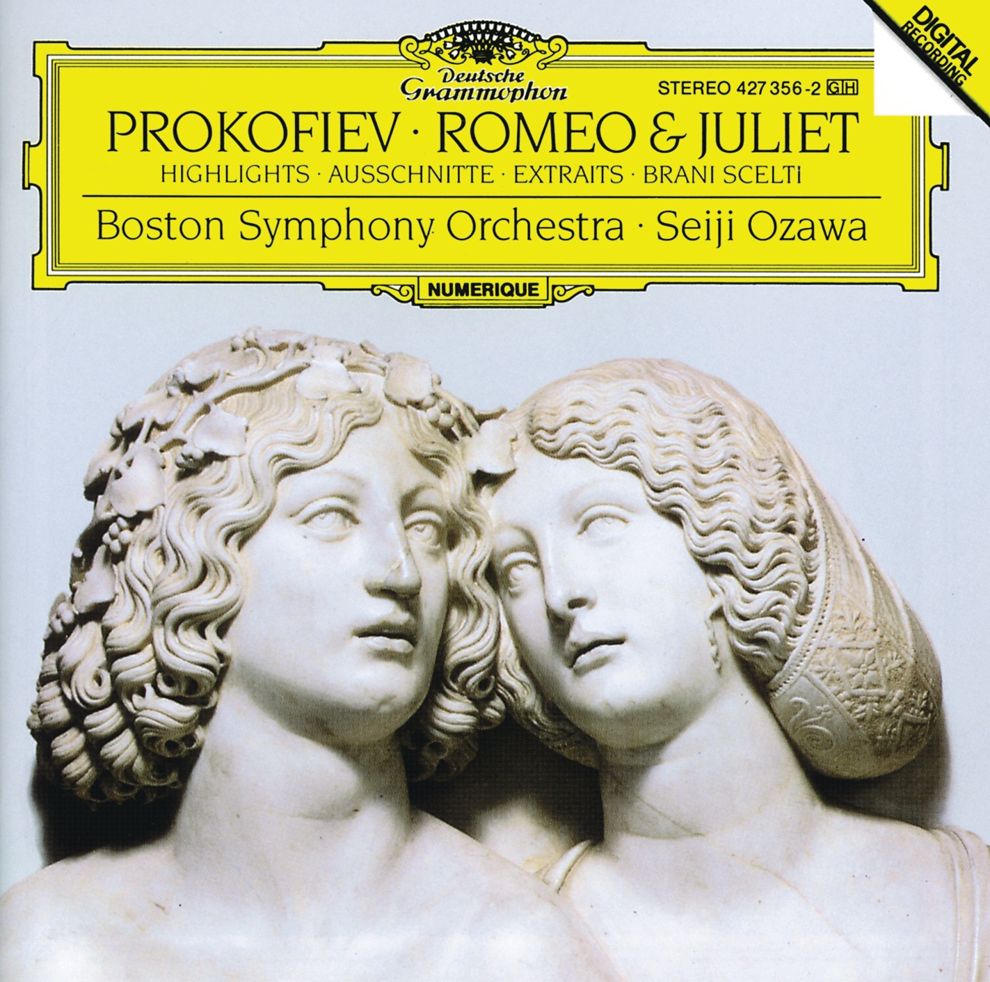 Prokofiev: Romeo and Juliet (Ausschnitte) album cover