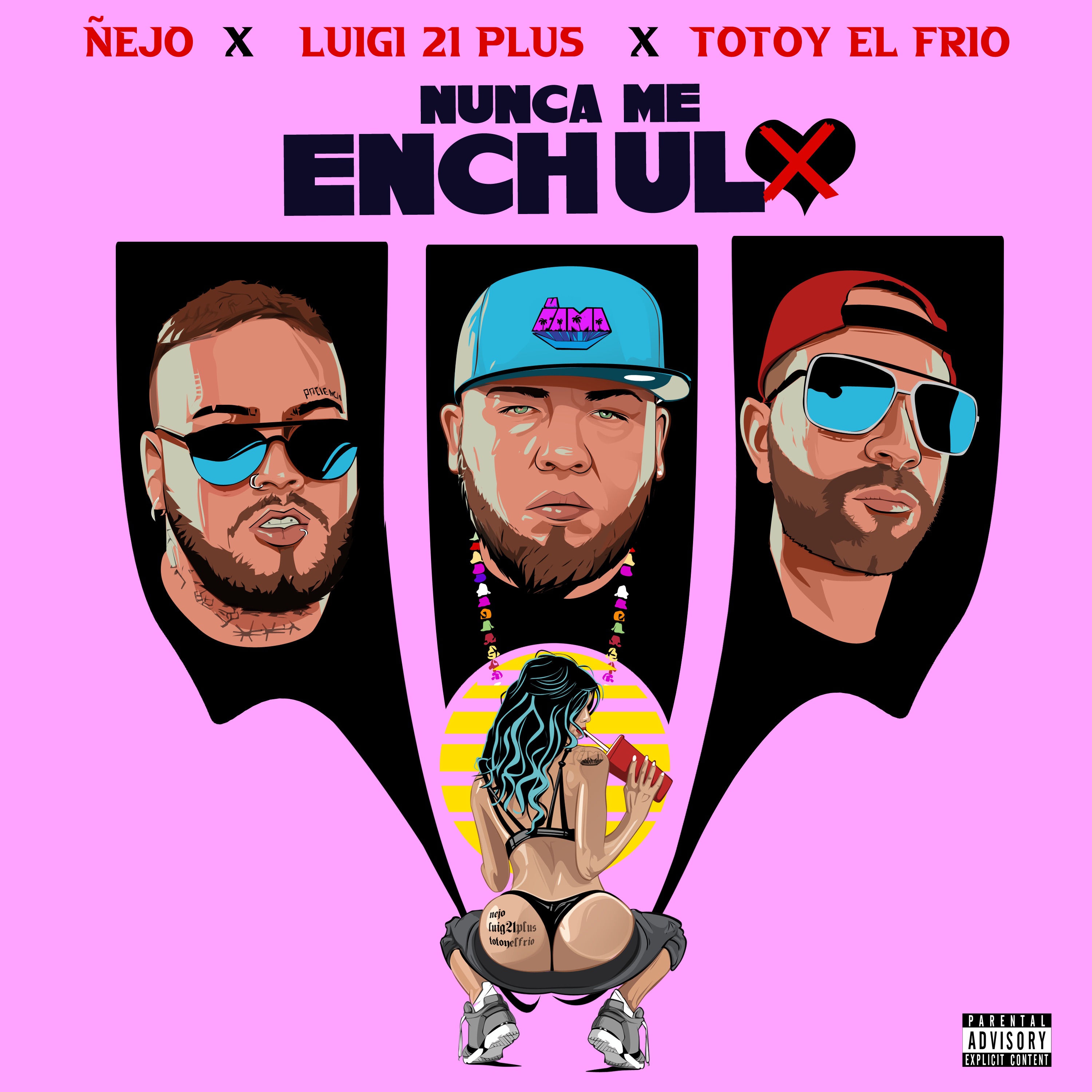 Nunca Me Enchulo - Single album cover