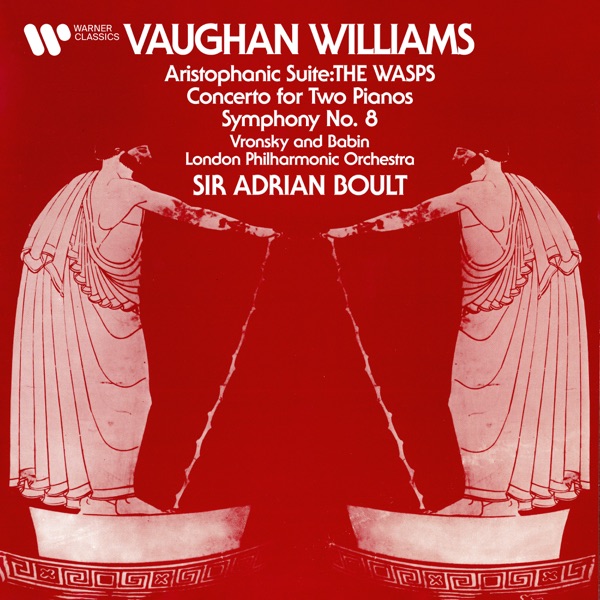 Vaughan Williams: The Wasps, Concerto for Two Pianos & Symphony No. 8 album cover