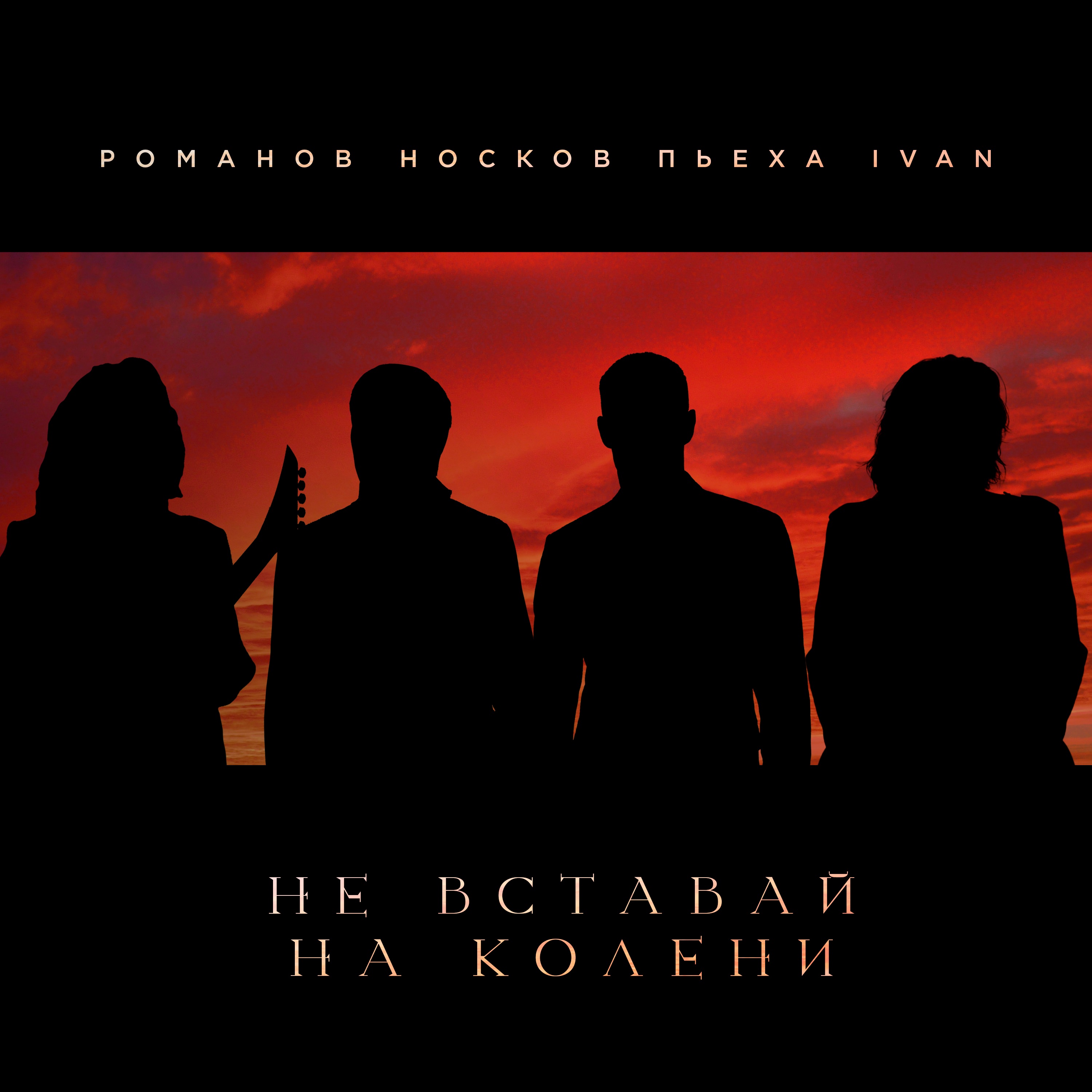 Не вставай на колени - Single album cover