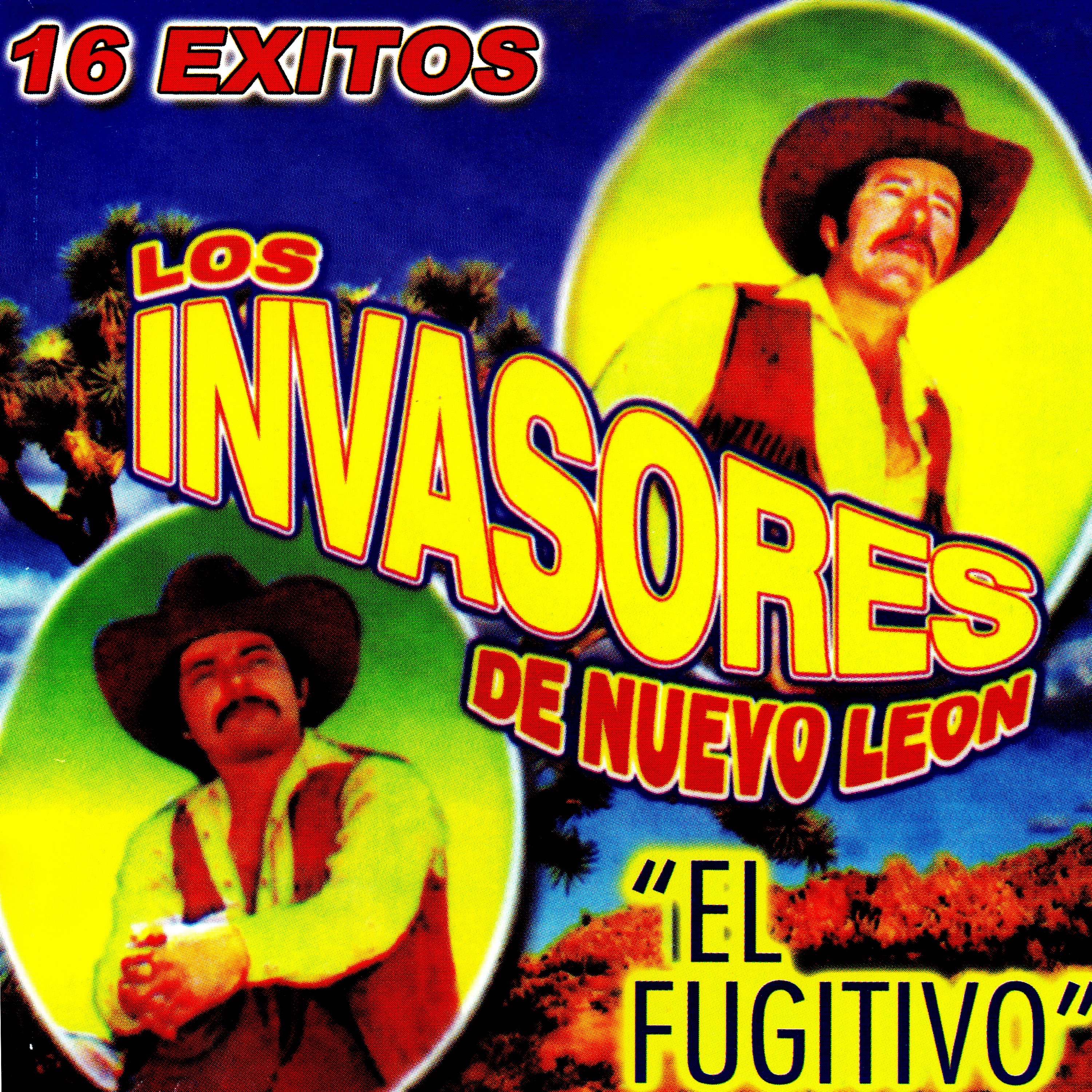 16 Éxitos de los Invasores de Nuevo León album cover