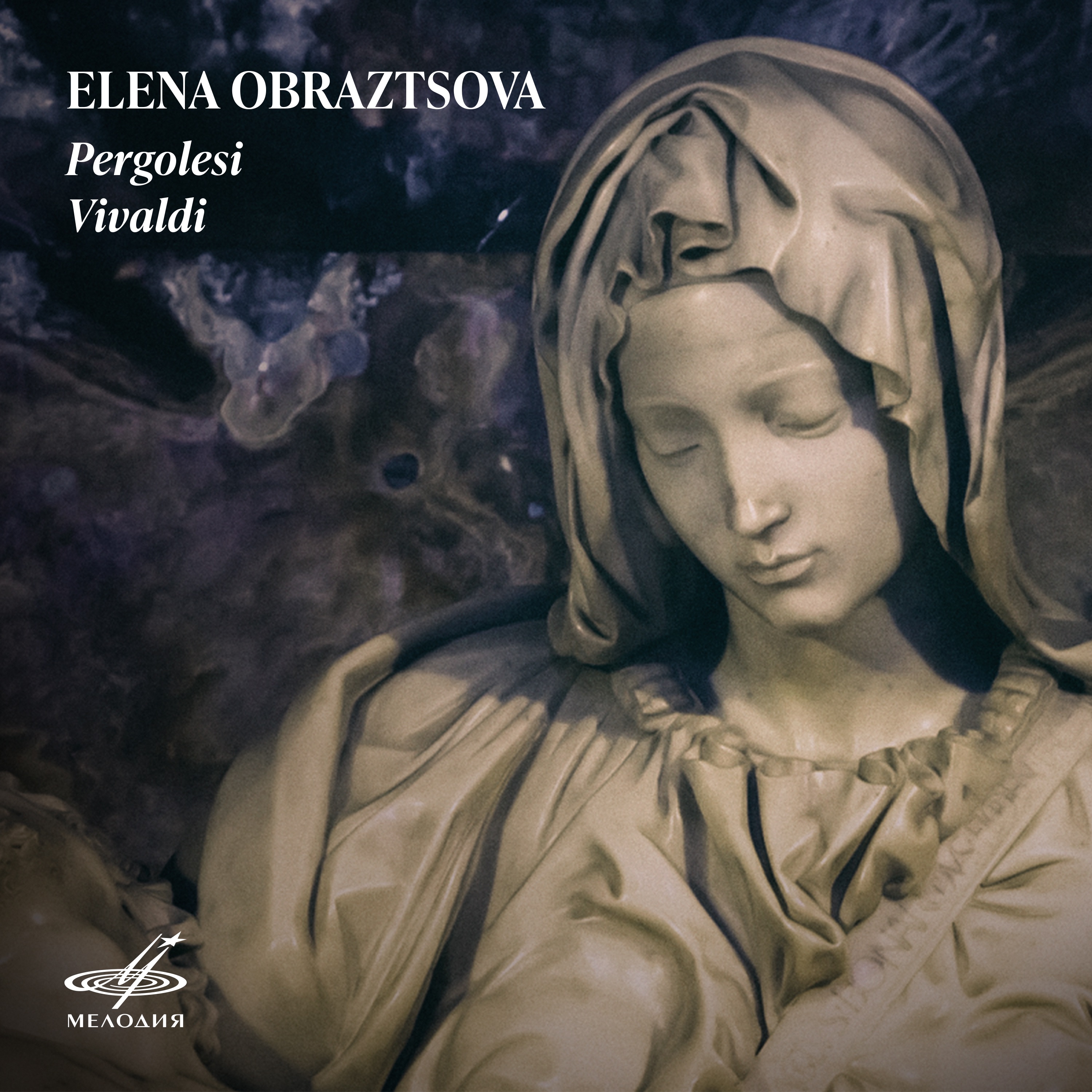 Elena Obraztsova. Pergolesi, Vivaldi album cover