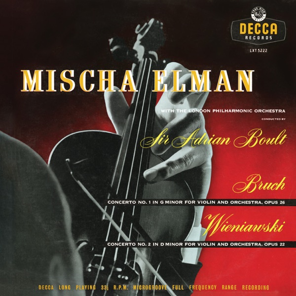 Bruch: Violin Concerto No. 1; Wieniawski: Violin Concerto No. 2 (Adrian Boult – The Decca Legacy III album cover