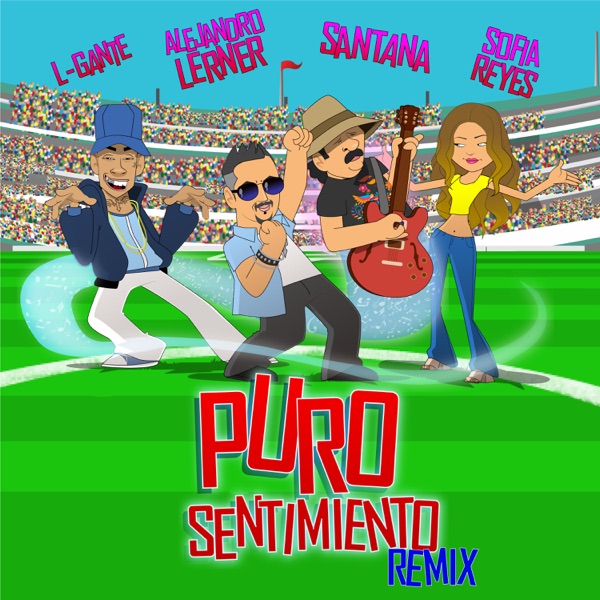 Puro Sentimiento (feat. Santana) [Remix] - Single album cover