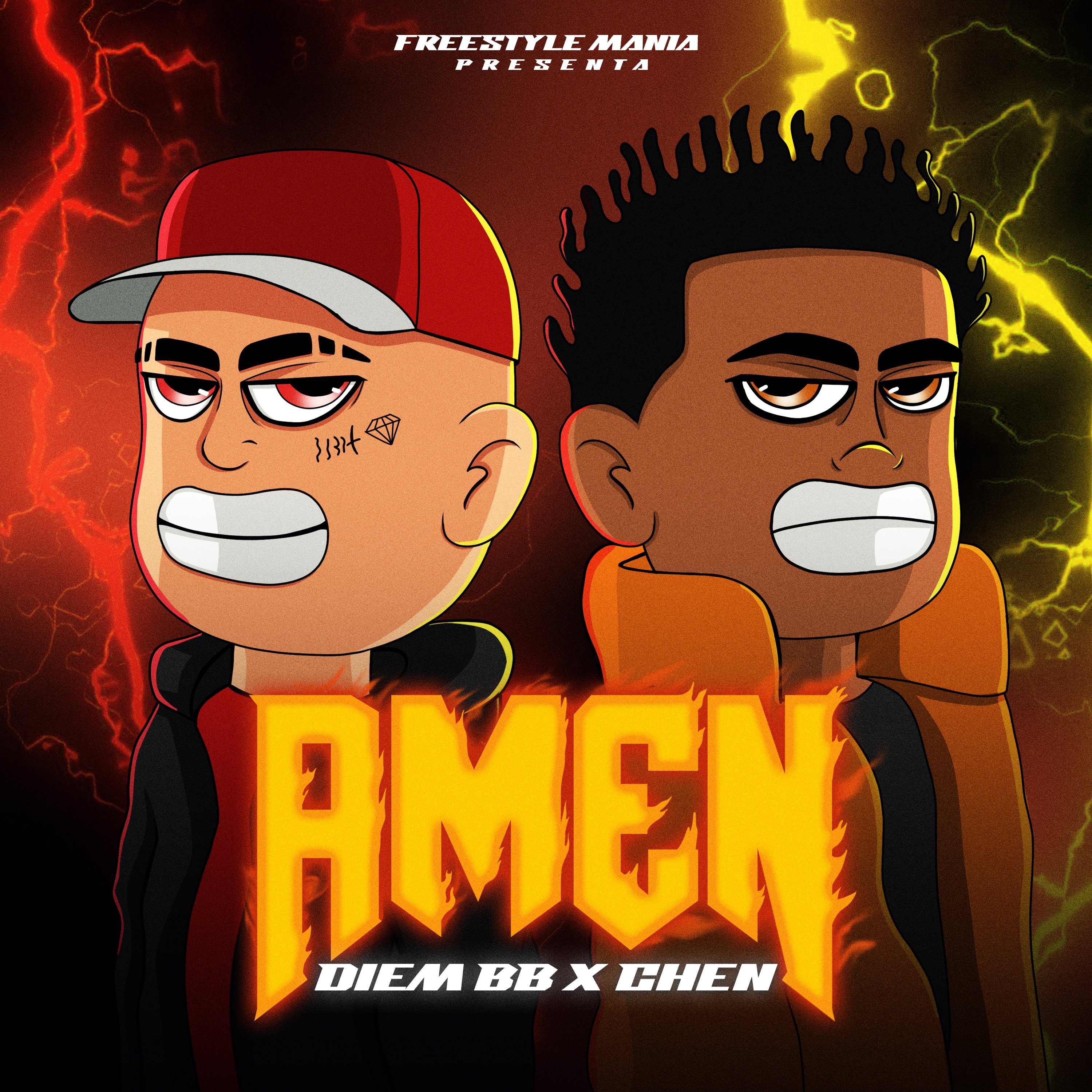 Amén - Single album cover