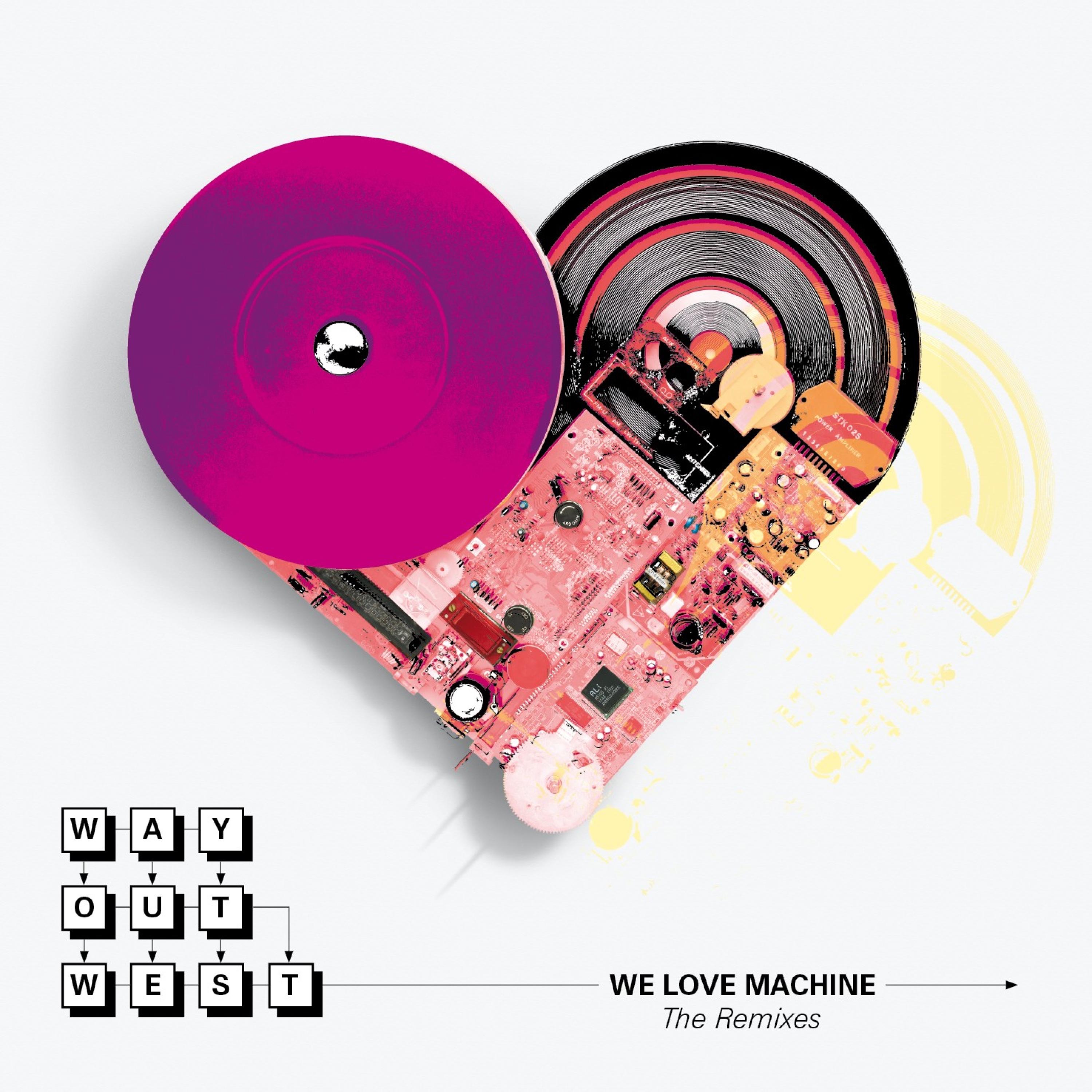 We Love Machine (The Remixes) album cover