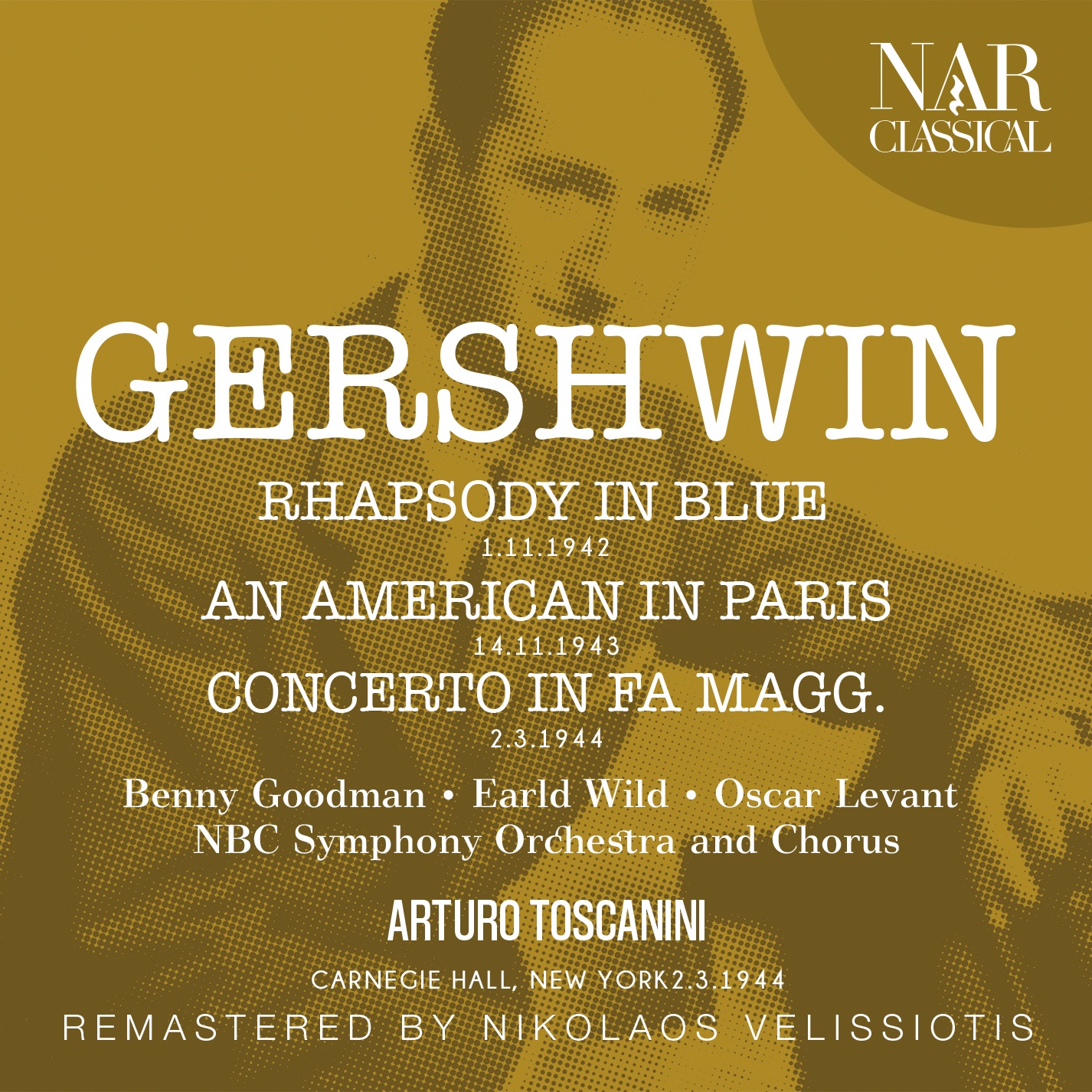GERSHWIN: RHAPSODY IN BLUE - AN AMERICAN IN PARIS - PIANO CONCERTO album cover