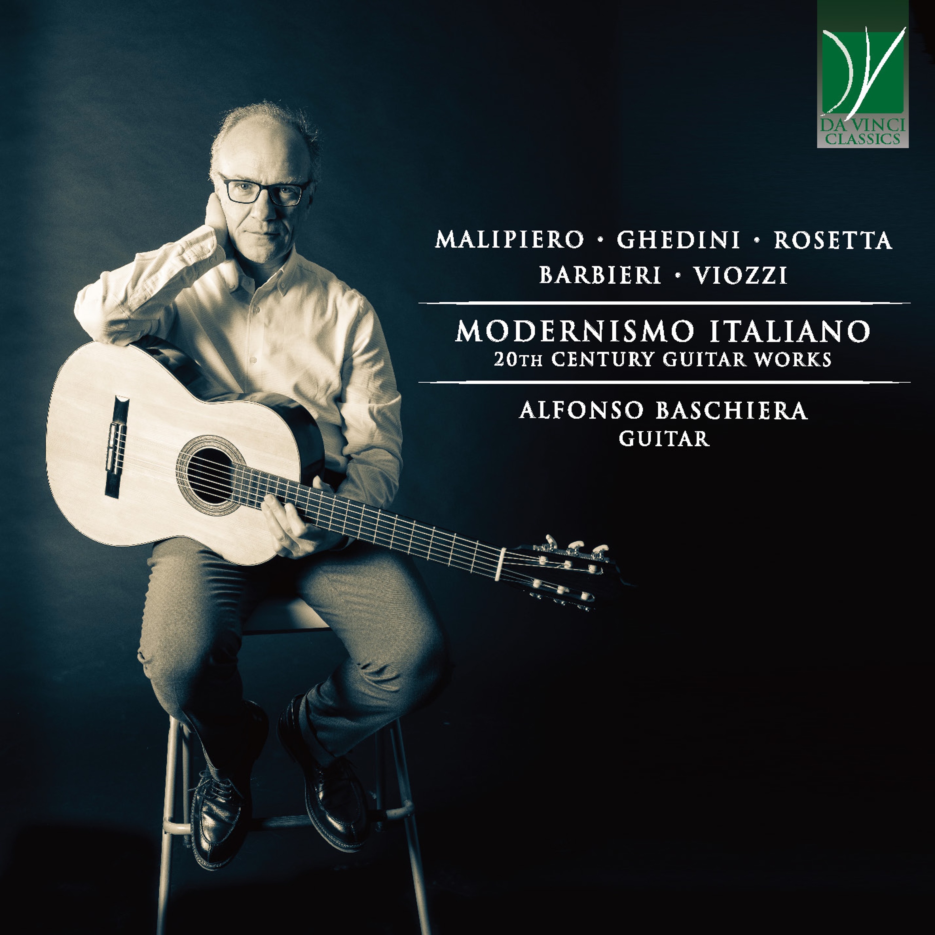 Malipiero, Ghedini, Rosetta, Barbieri, Viozzi: Modernismo Italiano (20th Century Guitar Works) album cover
