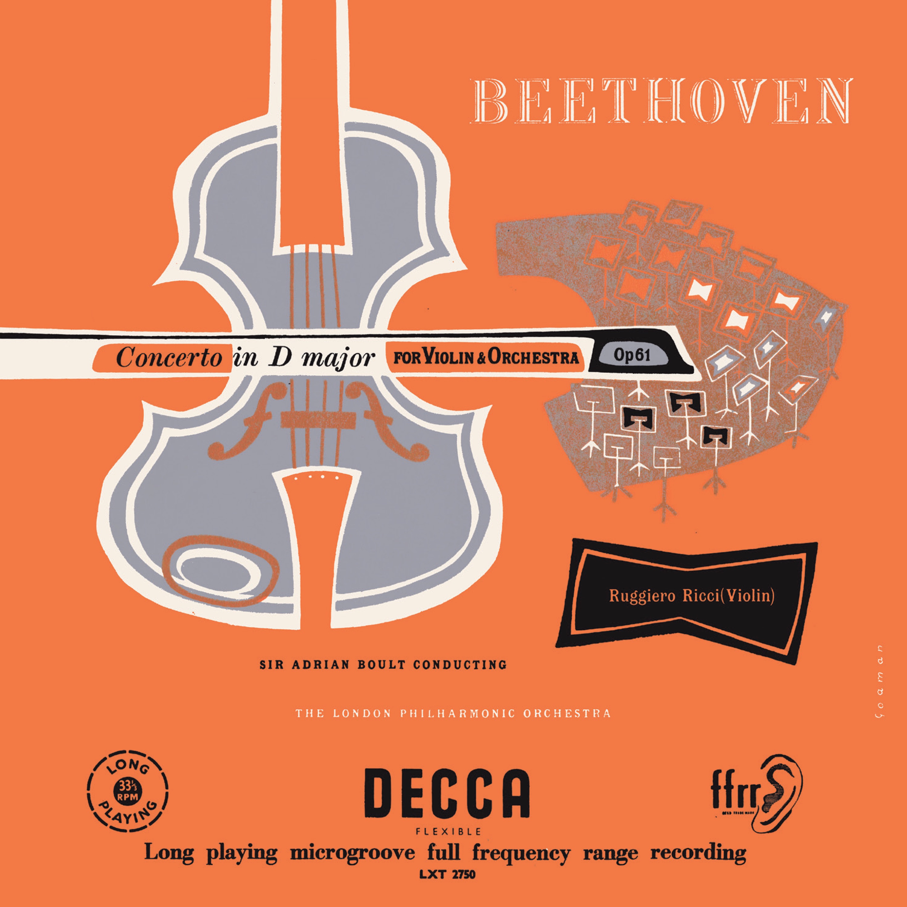 Beethoven: Violin Concerto (Adrian Boult – The Decca Legacy III, Vol. 1) album cover