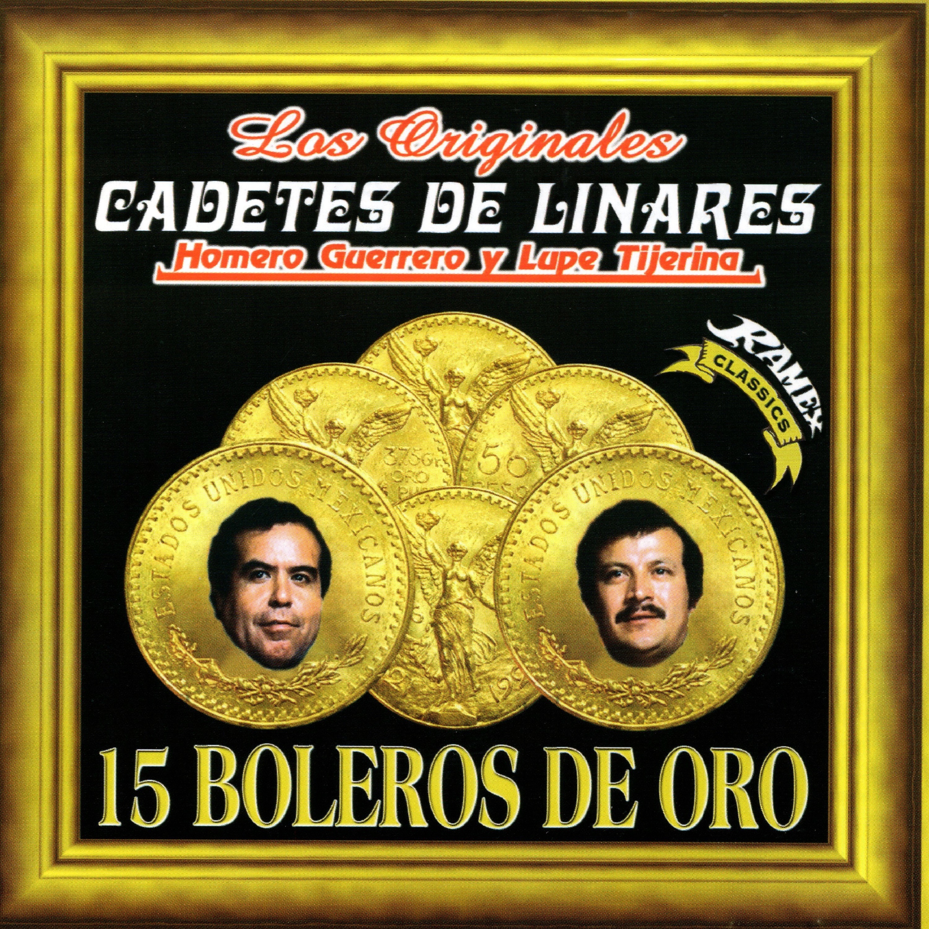 15 Boleros de Oro album cover