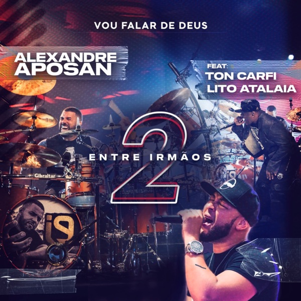 Vou Falar de Deus (feat. Ton Carfi & Lito Atalaia) [Ao Vivo] - Single album cover
