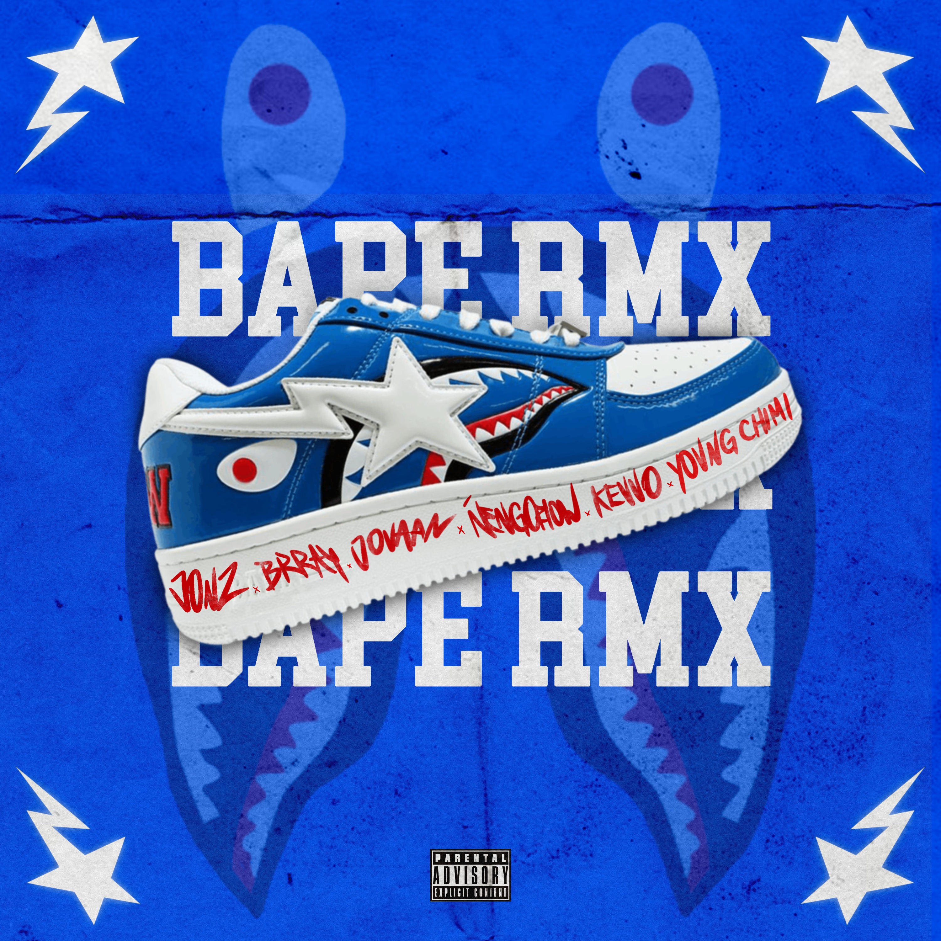 Bape (feat. Brray, YOVNGCHIMI & Jon Z) [Remix] - Single album cover