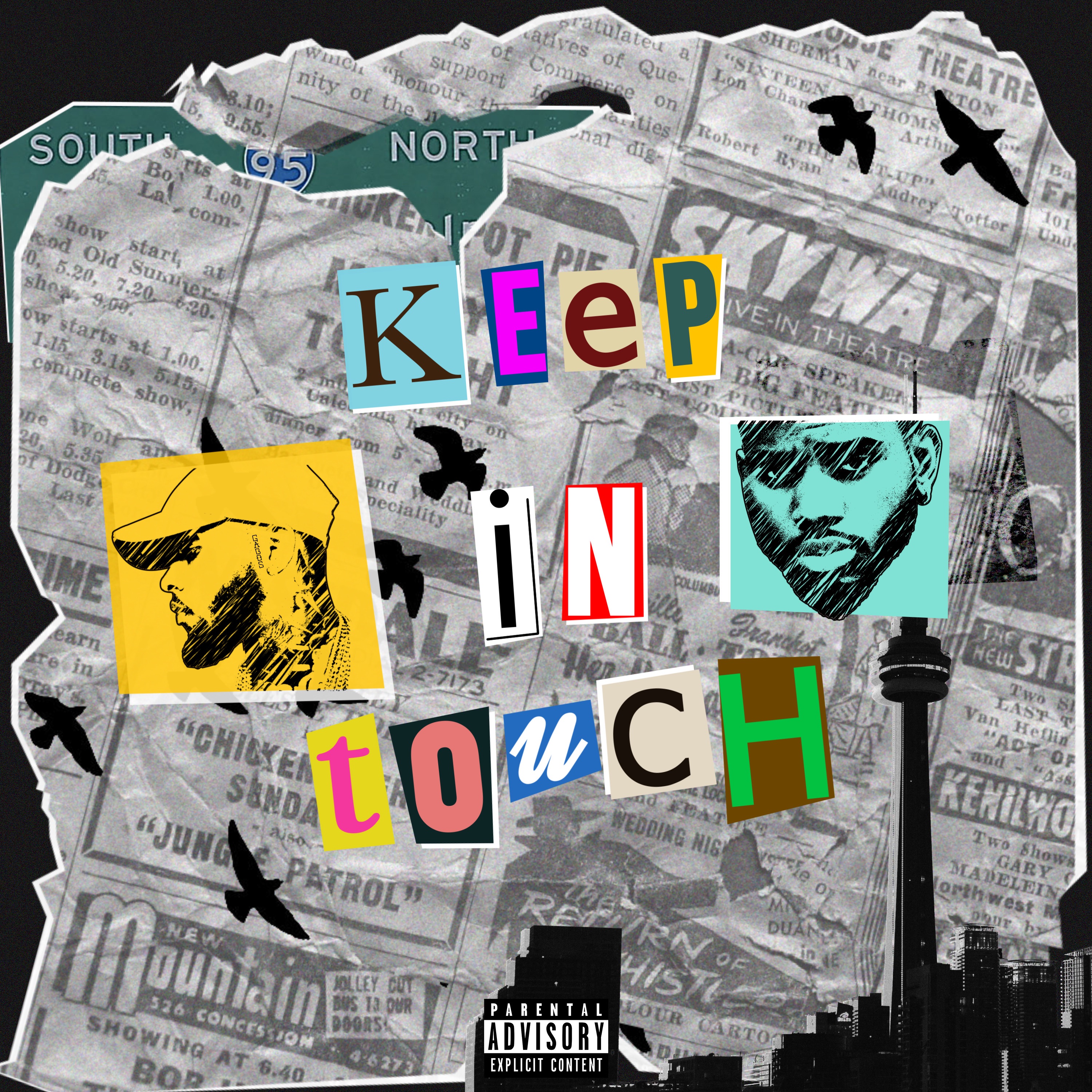 KeeP IN tOUcH  (feat. Bryson Tiller) - Single album cover