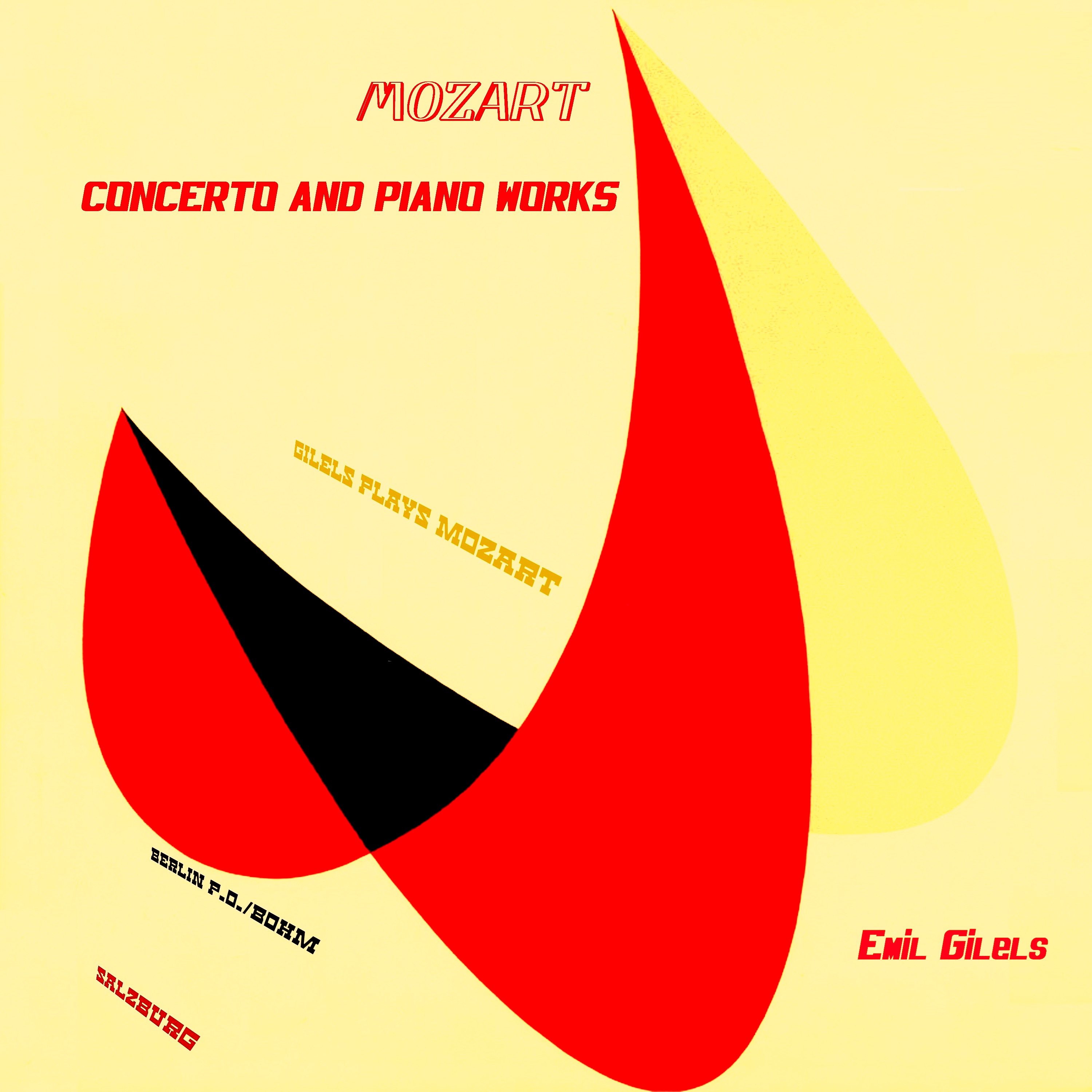 Mozart: Concerto and Piano Works (1970 Remastered) album cover