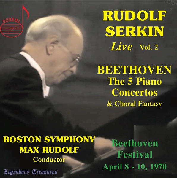 Rudolf Serkin, Vol. 2 (Live) album cover