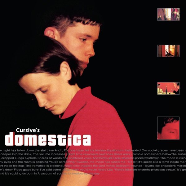 Cursive's Domestica album cover
