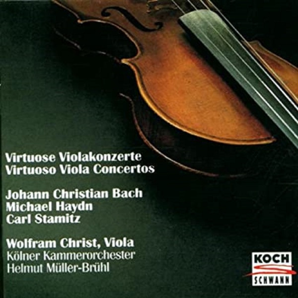 Virtuoso Viola Concertos album cover