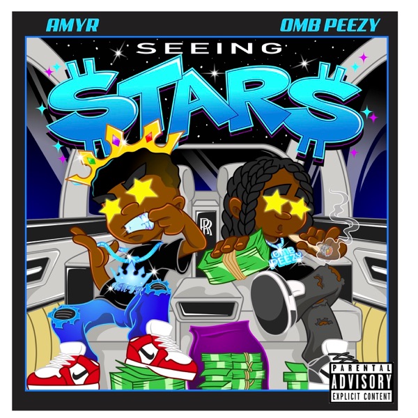 Seeing Stars (feat. OMB Peezy) - Single album cover