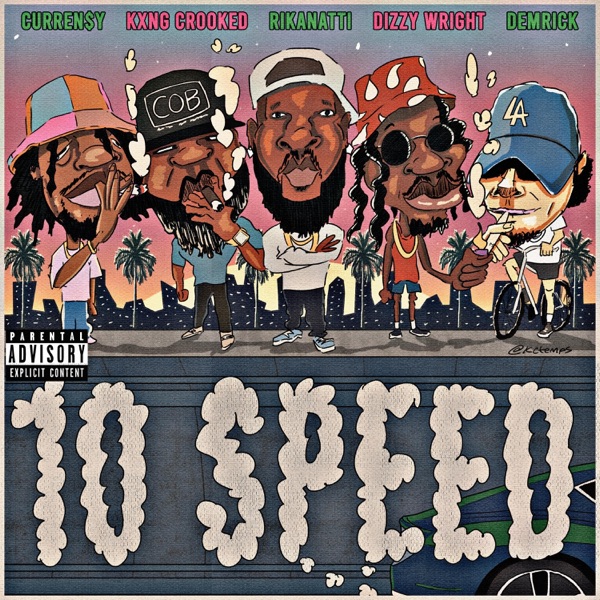10 Speed (feat. Curren$y & Demrick) - Single album cover