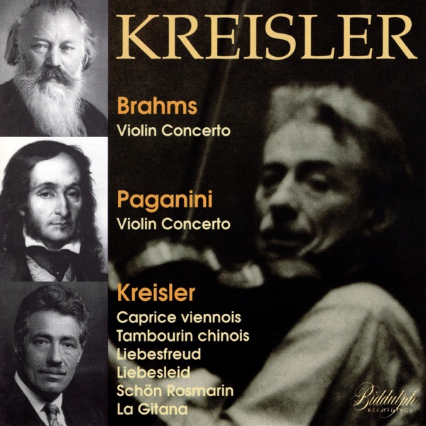 Brahms, Paganini & Kreisler: Violin Works album cover
