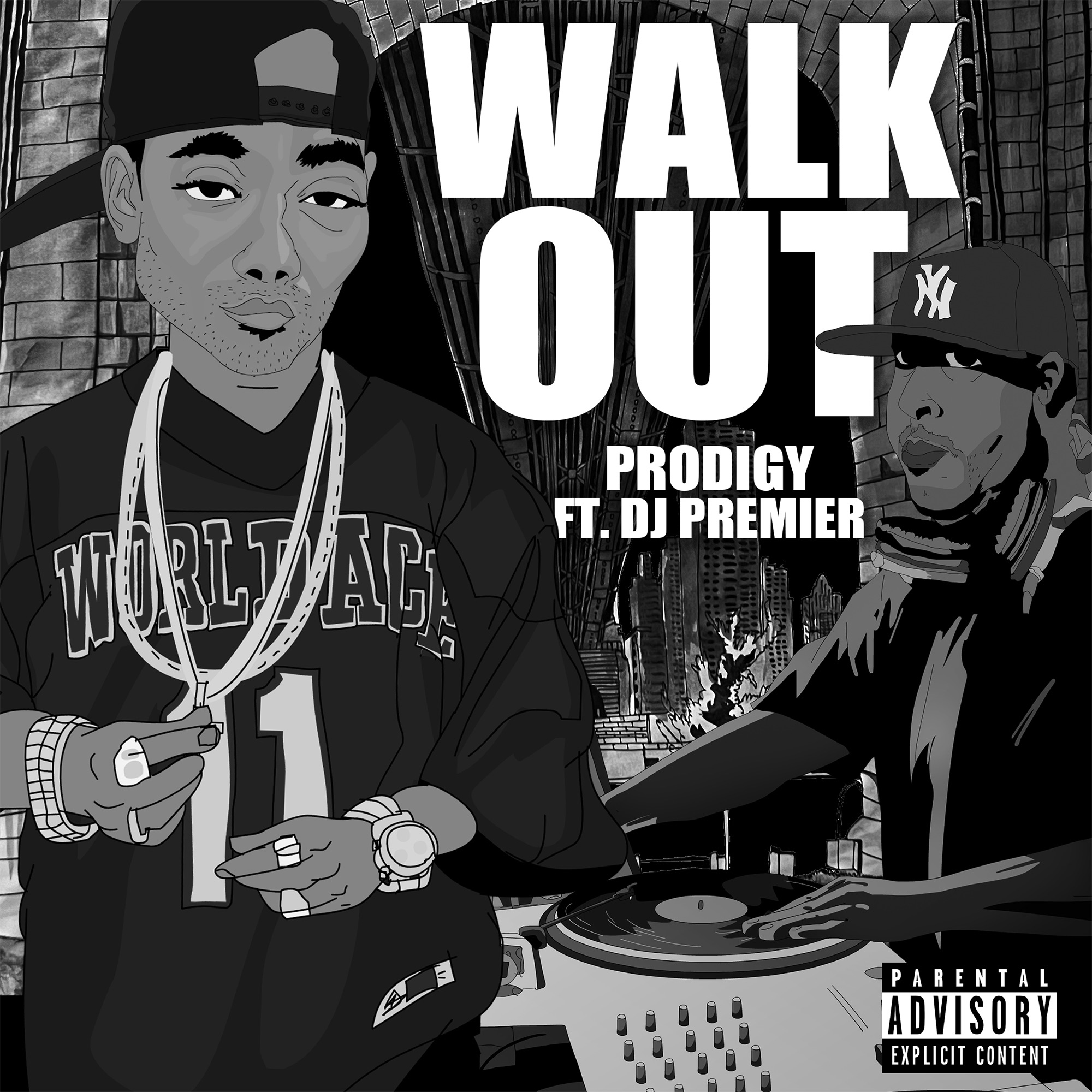 Walk Out (feat. DJ Premier) - Single album cover