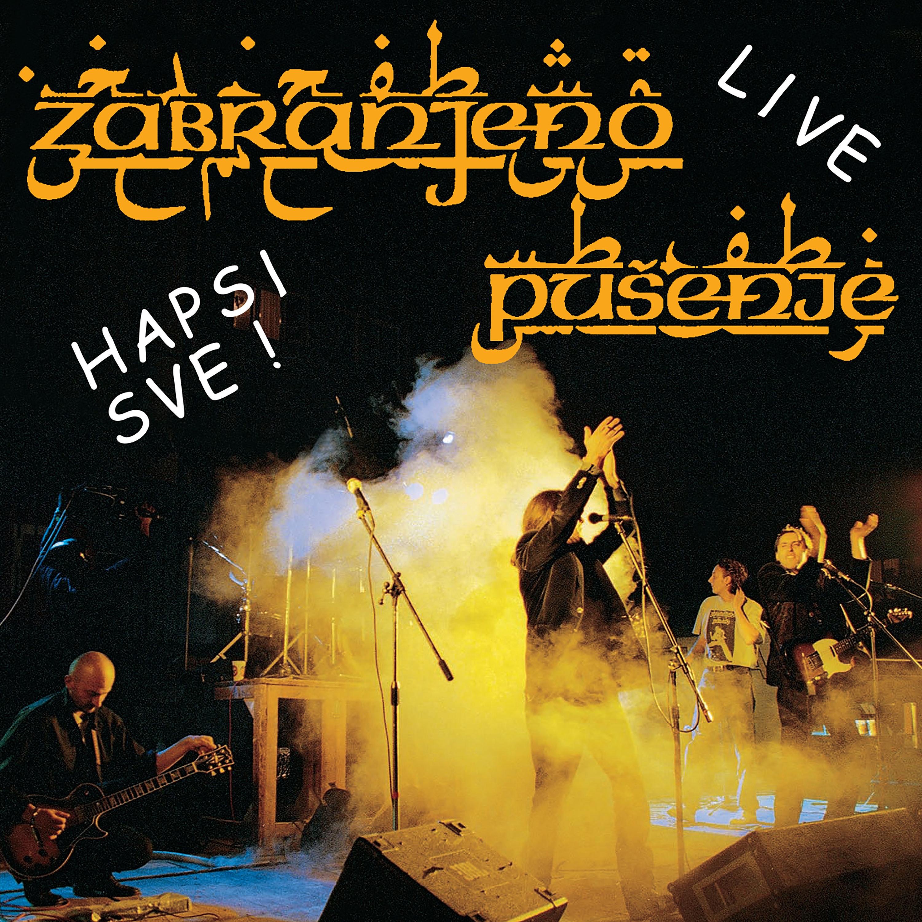 Hapsi sve! (Live) album cover