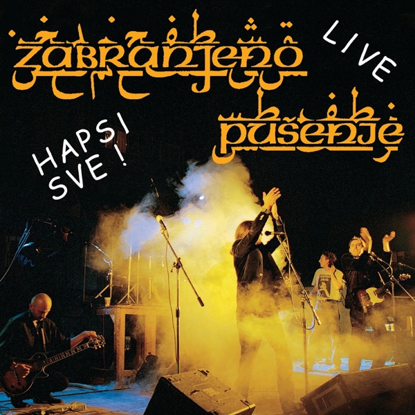 Hapsi sve! (Live) album cover