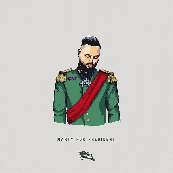 Marty for President - EP album cover