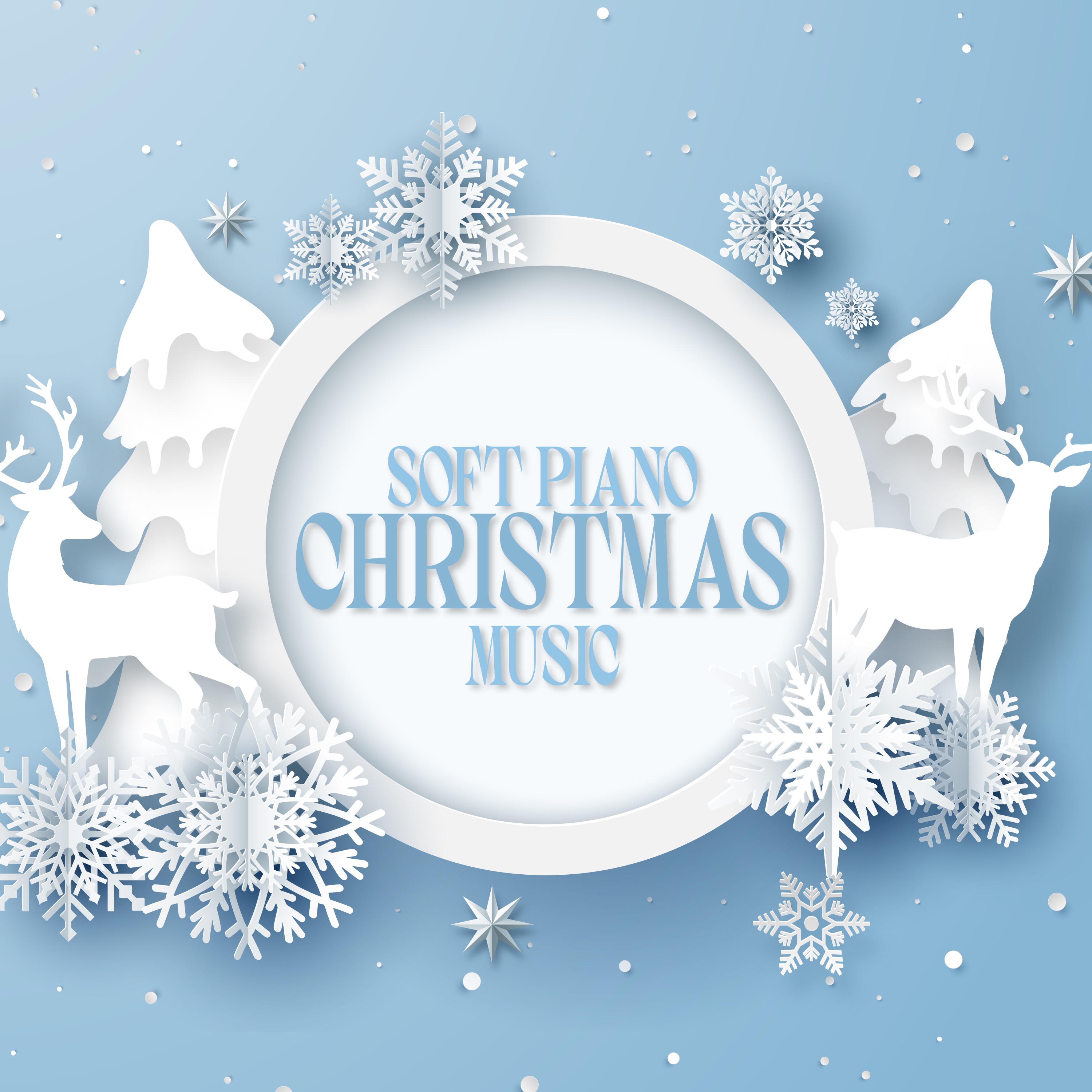 Soft Piano Christmas Music album cover