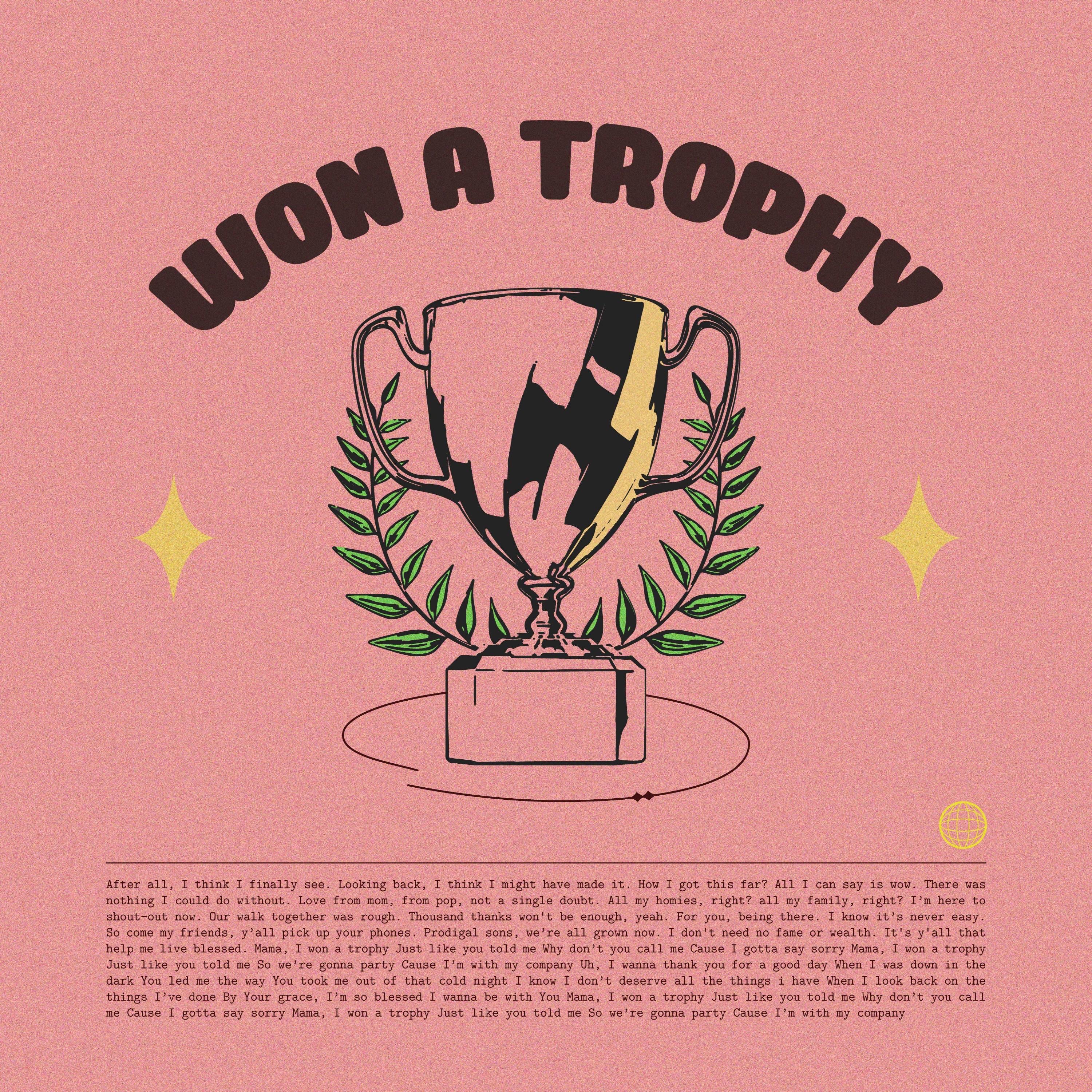 Won A Trophy (with BUMKEY) - Single album cover