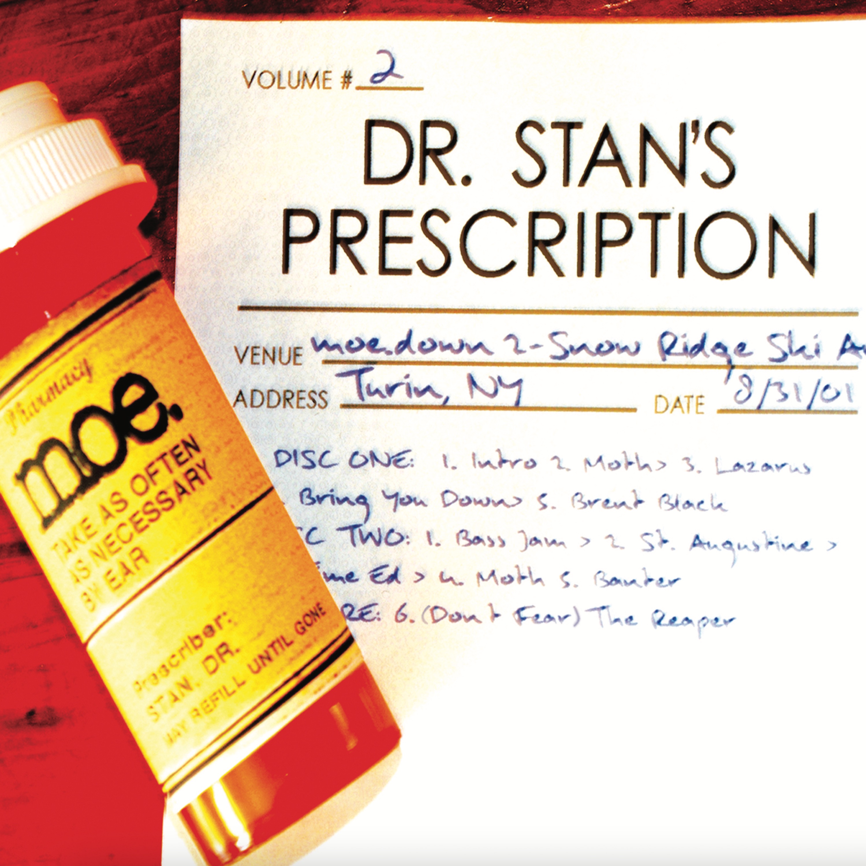 Dr. Stan's Prescription Vol. 2 (Live) album cover