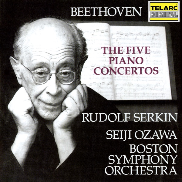 Beethoven: The Five Piano Concertos album cover