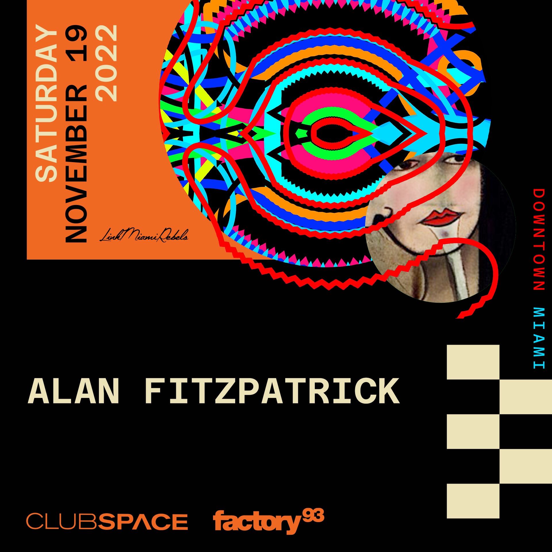 Alan Fitzpatrick at Club Space, Miami, Nov 19, 2022 (DJ Mix) album cover