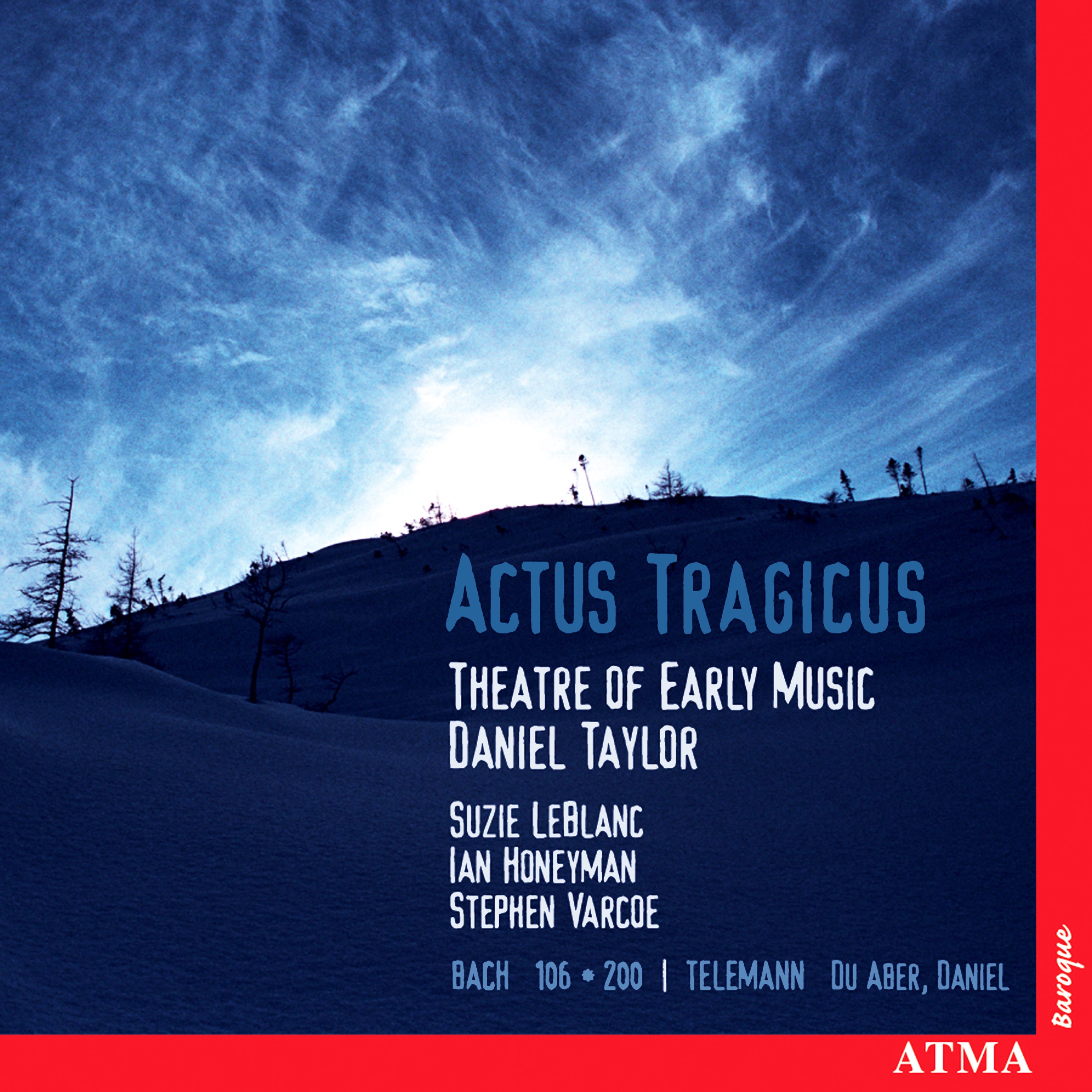 Bach, J.S. / Telemann: Actus Tragicus - Sacred Cantatas album cover