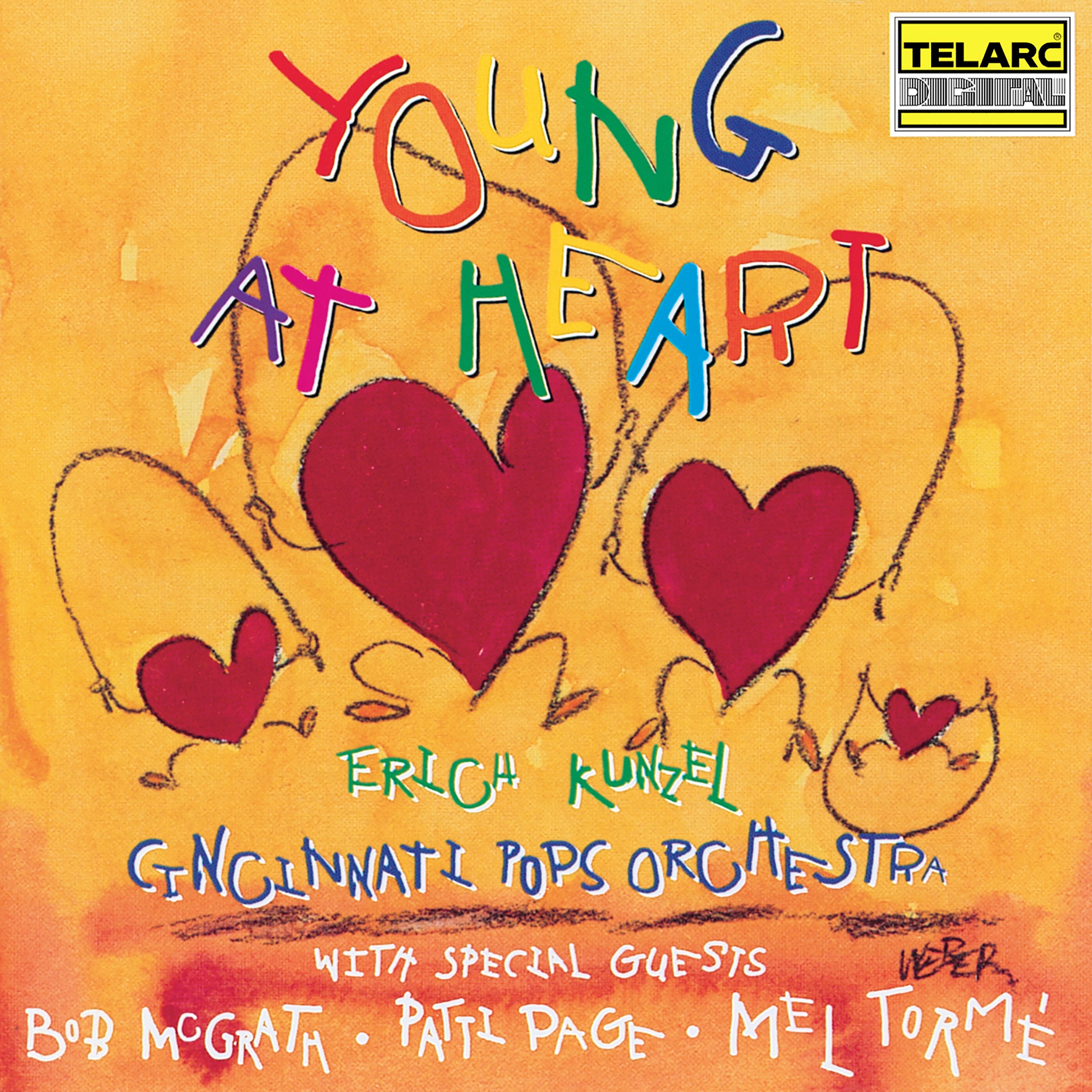 Young At Heart (feat. Bob McGrath, Patti Page & Mel Tormé) album cover