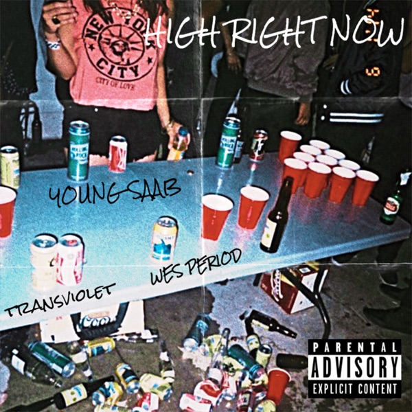 High Right Now (feat. Wes Period & Transviolet) - Single album cover