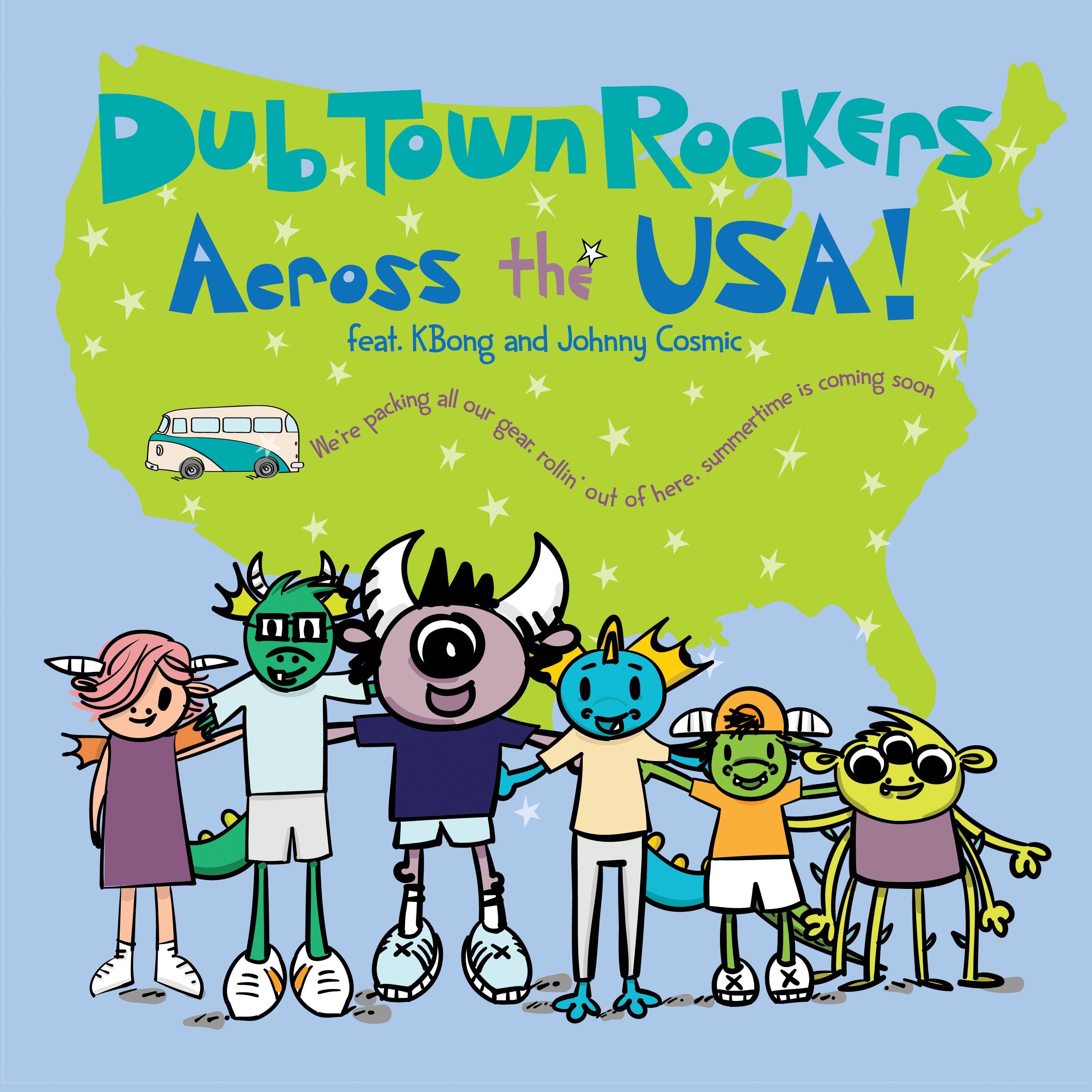 Across the USA (feat. KBong & Johnny Cosmic) - Single album cover