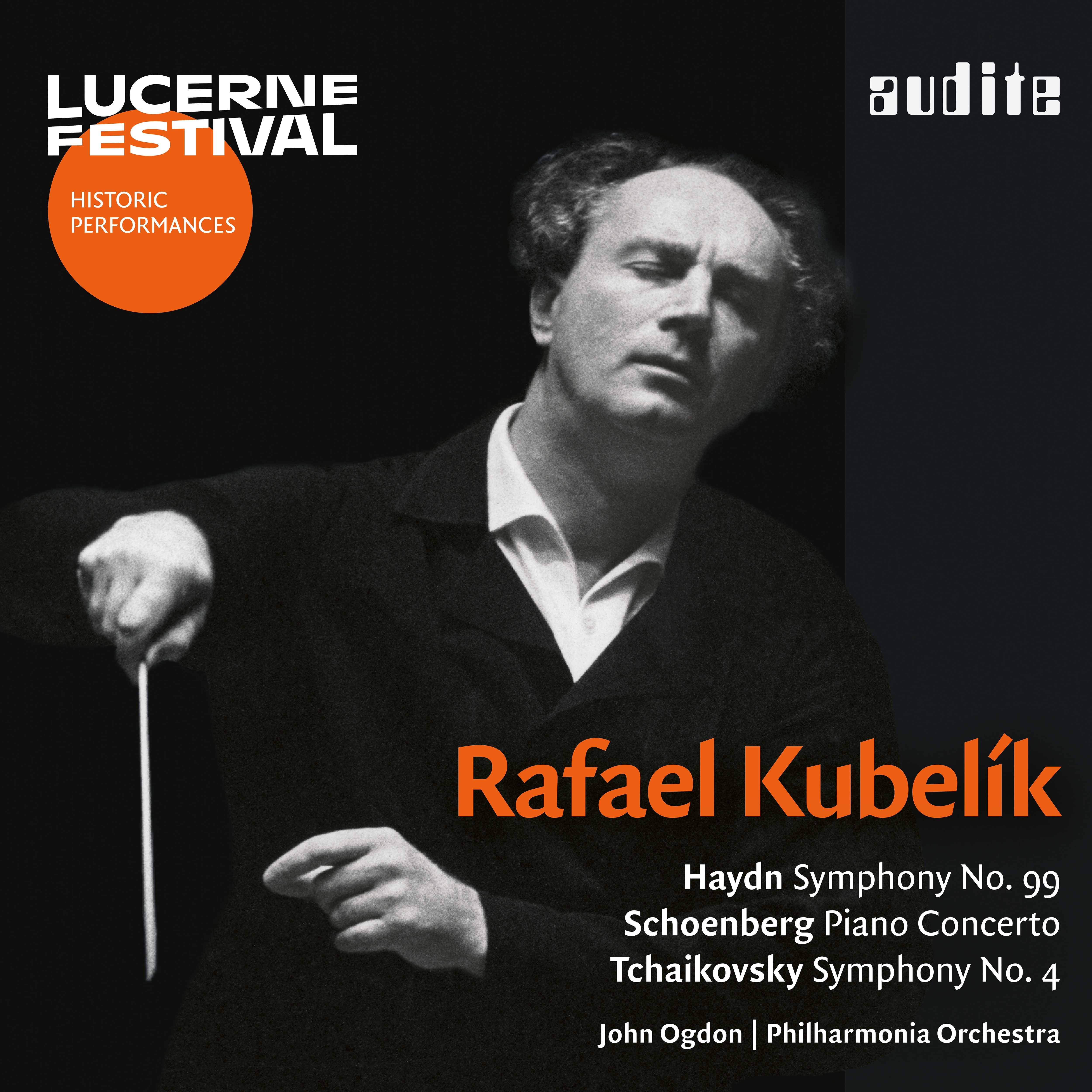 Rafael Kubelík Conducts Haydn, Schoenberg & Tchaikovsky (Live) album cover