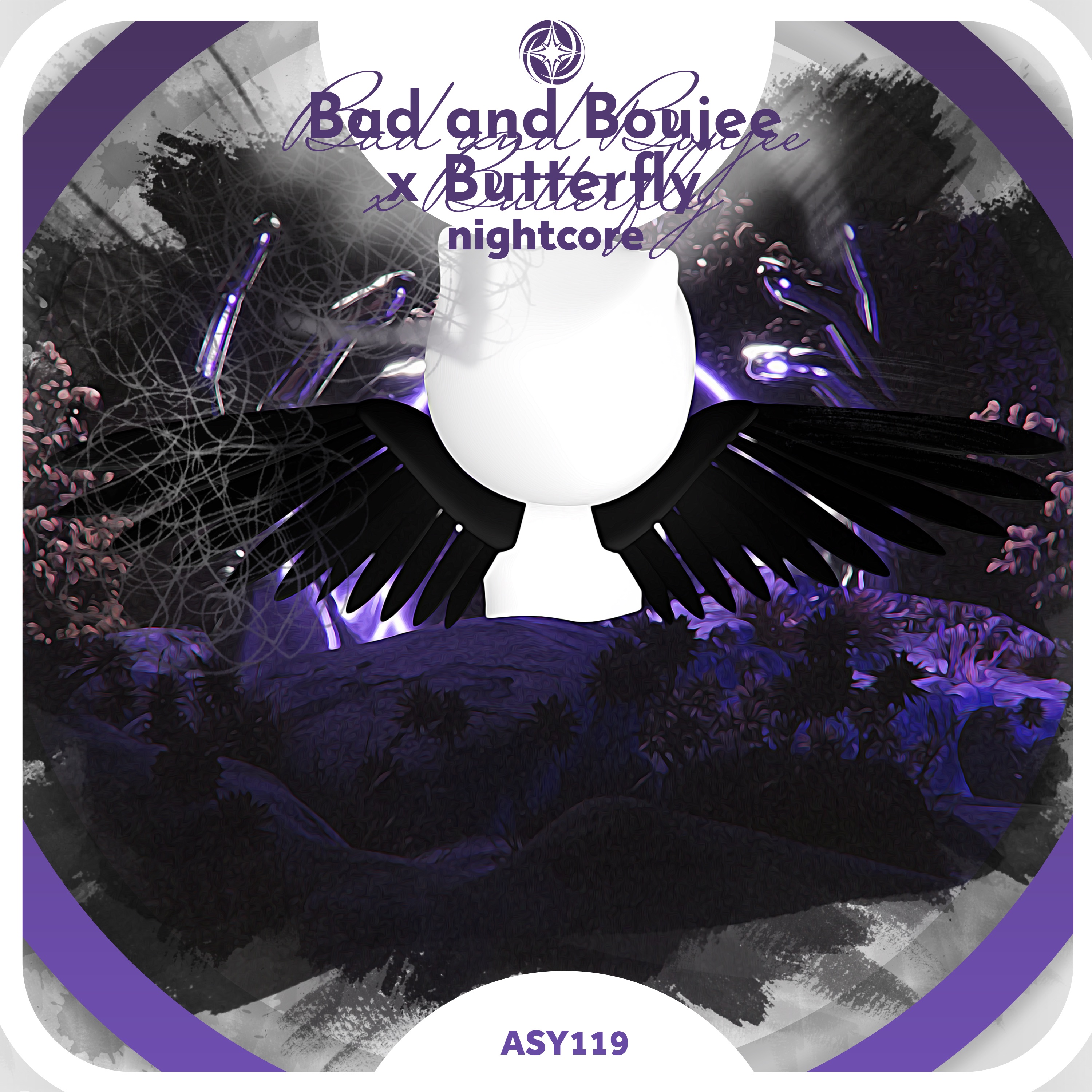 Bad and Boujee x Butterfly - Nightcore - Single album cover