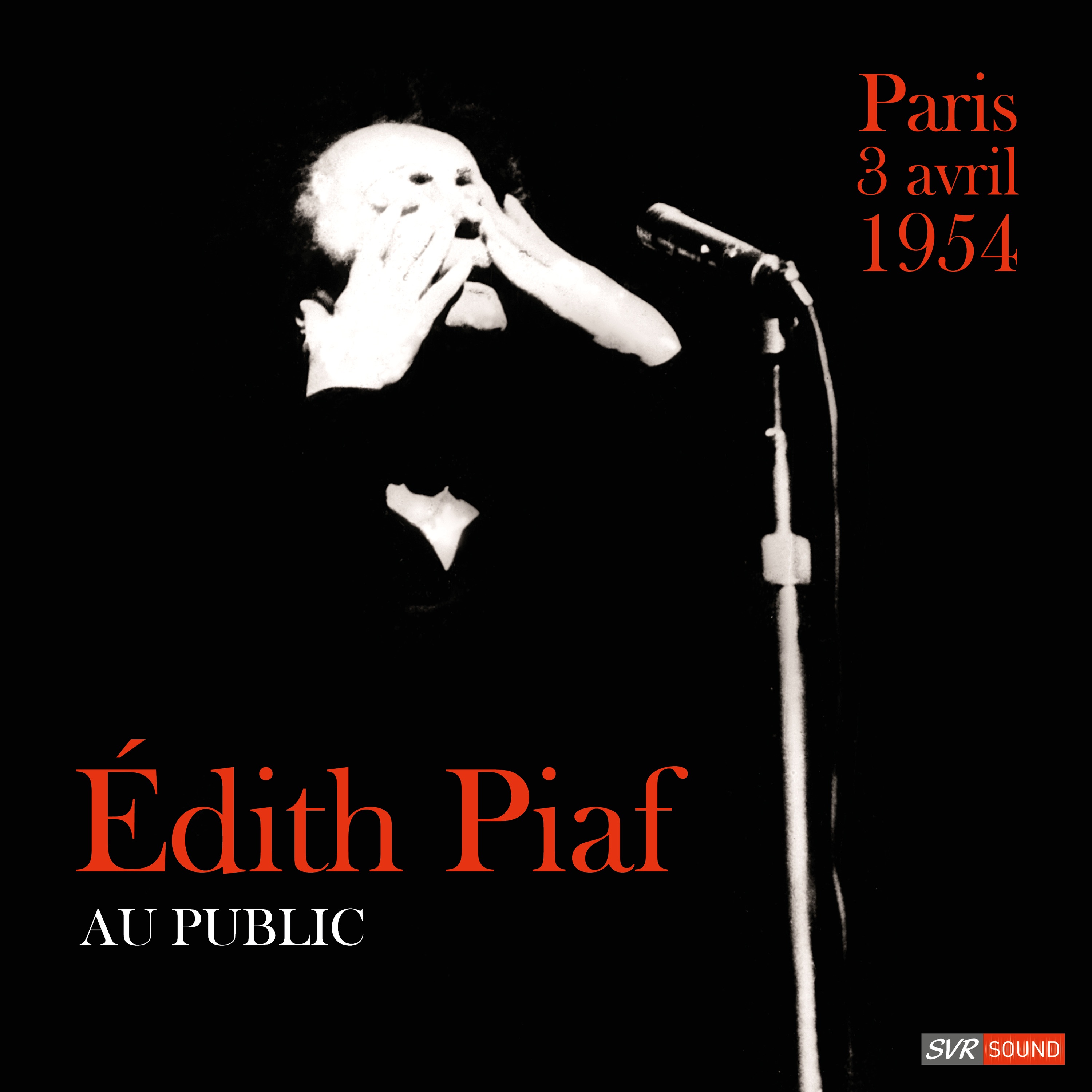 Au public Paris 3 Avril 1954 (Live) [Restauración 2022] album cover