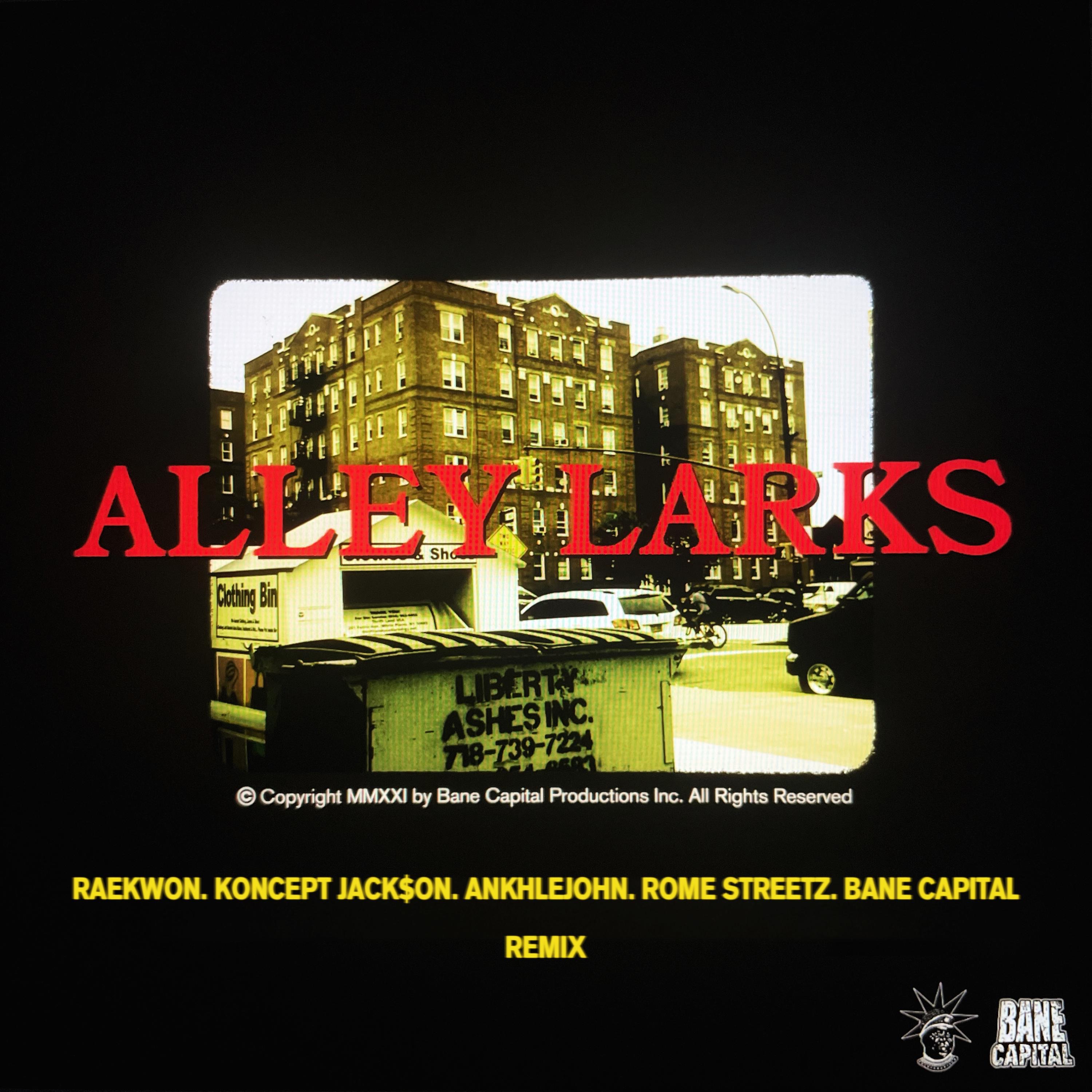 Alley Larks (Remix) - Single album cover