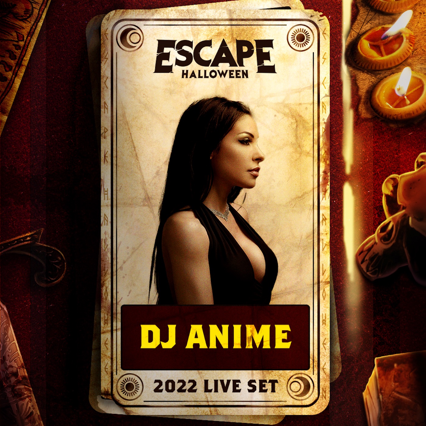 DJ Anime at Escape Halloween, 2022 (DJ Mix) album cover