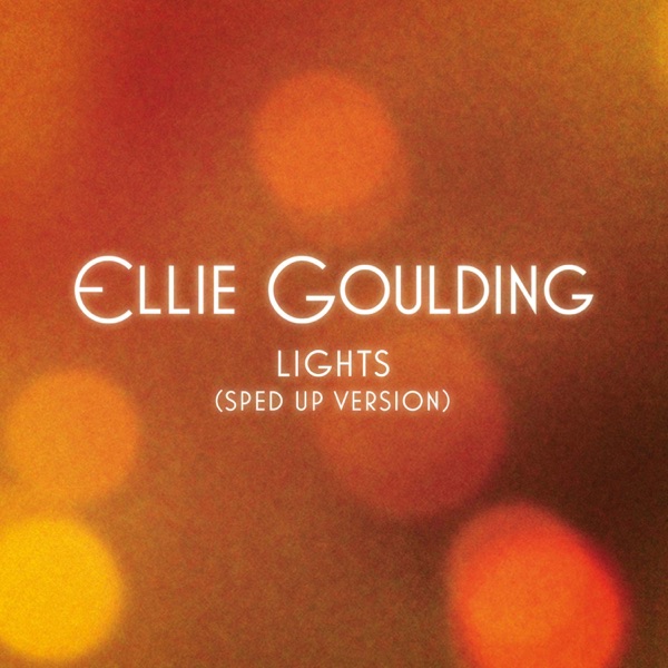 Lights (Sped Up Version) - Single album cover