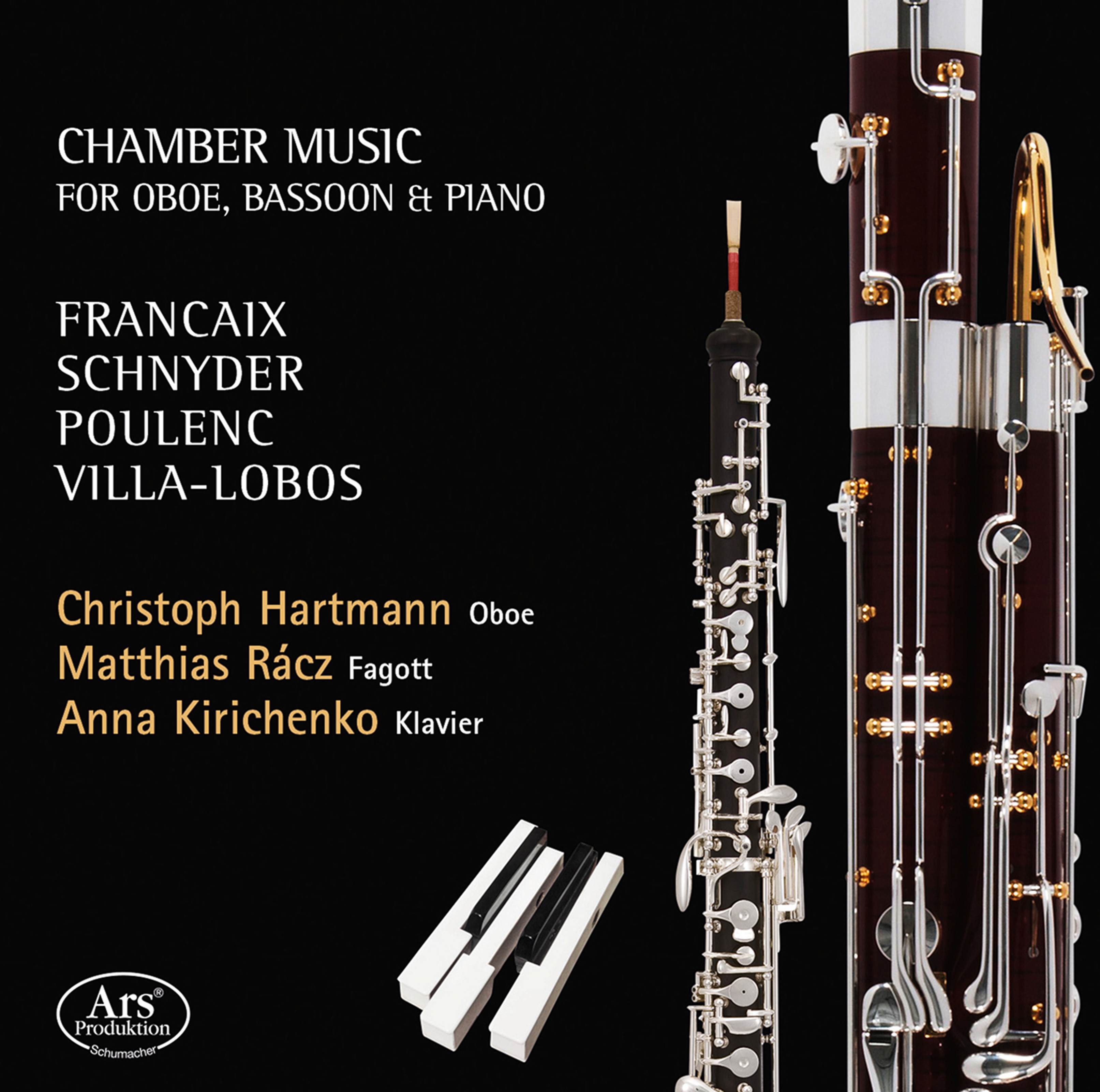 Françaix, Schnyder & Others: Chamber Music album cover